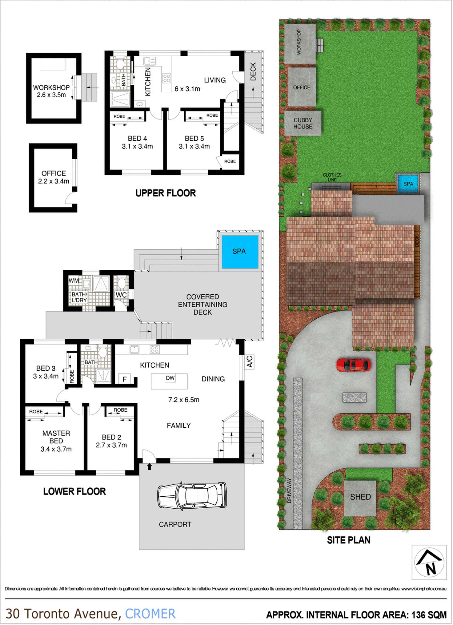 Floorplan of Homely house listing, 30 Toronto Avenue, Cromer NSW 2099