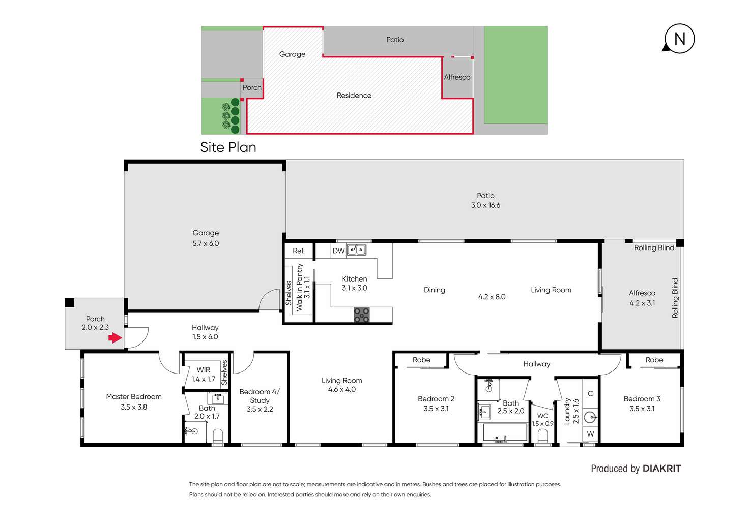 Floorplan of Homely house listing, 29 Kingscote Way, Wollert VIC 3750