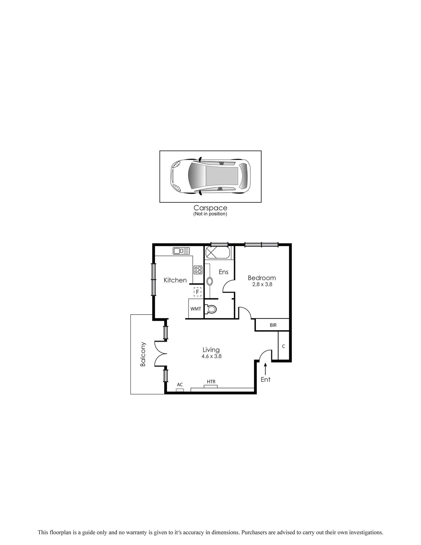 Floorplan of Homely apartment listing, 12/41 Nepean Highway, Elsternwick VIC 3185