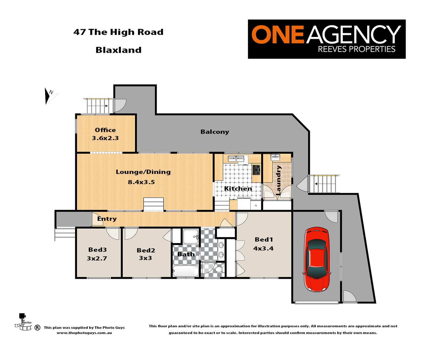 Floorplan of Homely house listing, 47 The High Road, Blaxland NSW 2774