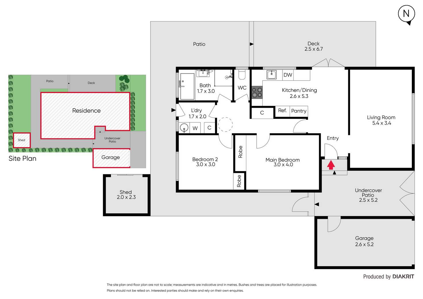 Floorplan of Homely villa listing, 3/26 Highett   Road, Hampton VIC 3188