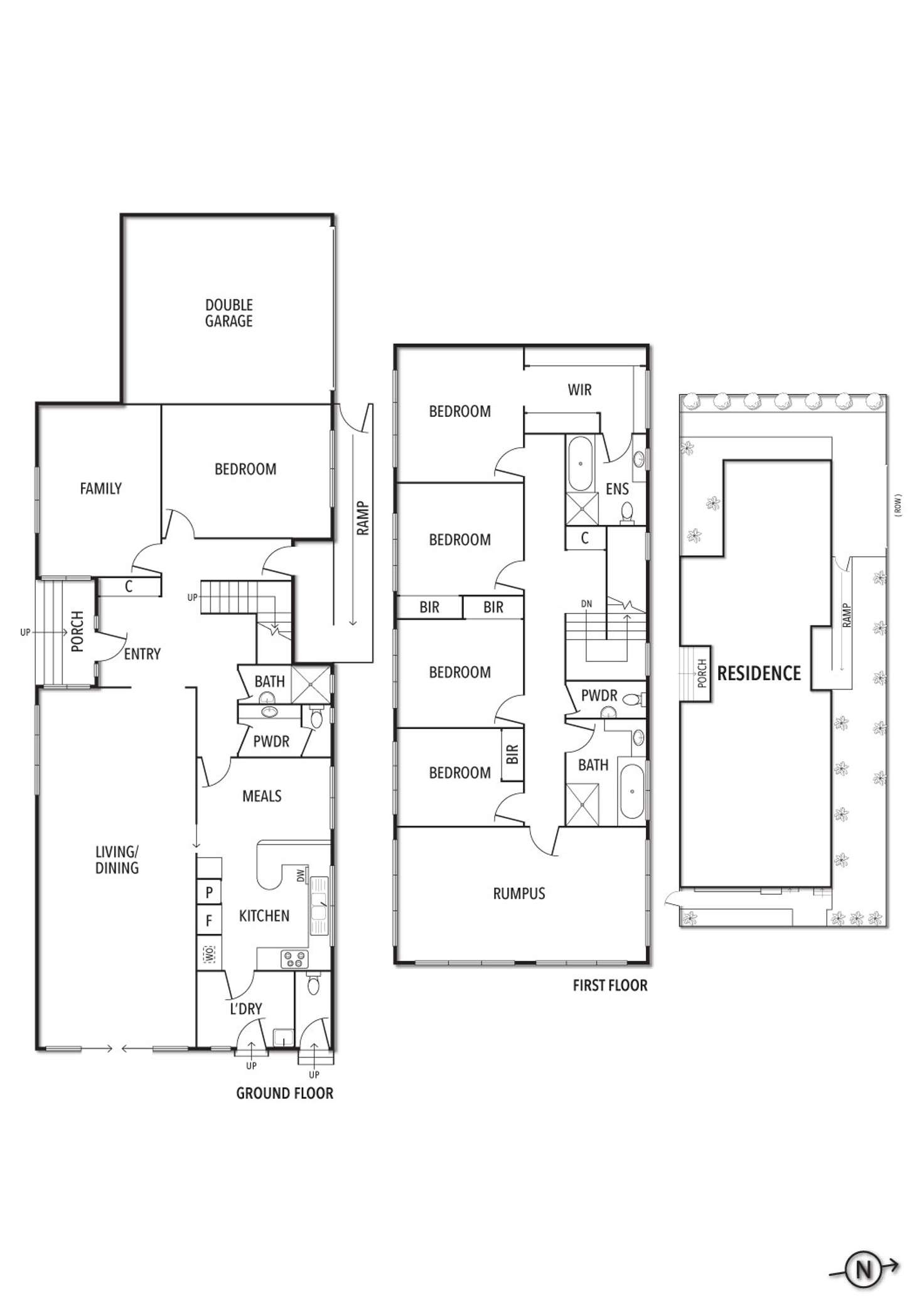 Floorplan of Homely townhouse listing, 7/11 Meadow Street, St Kilda East VIC 3183