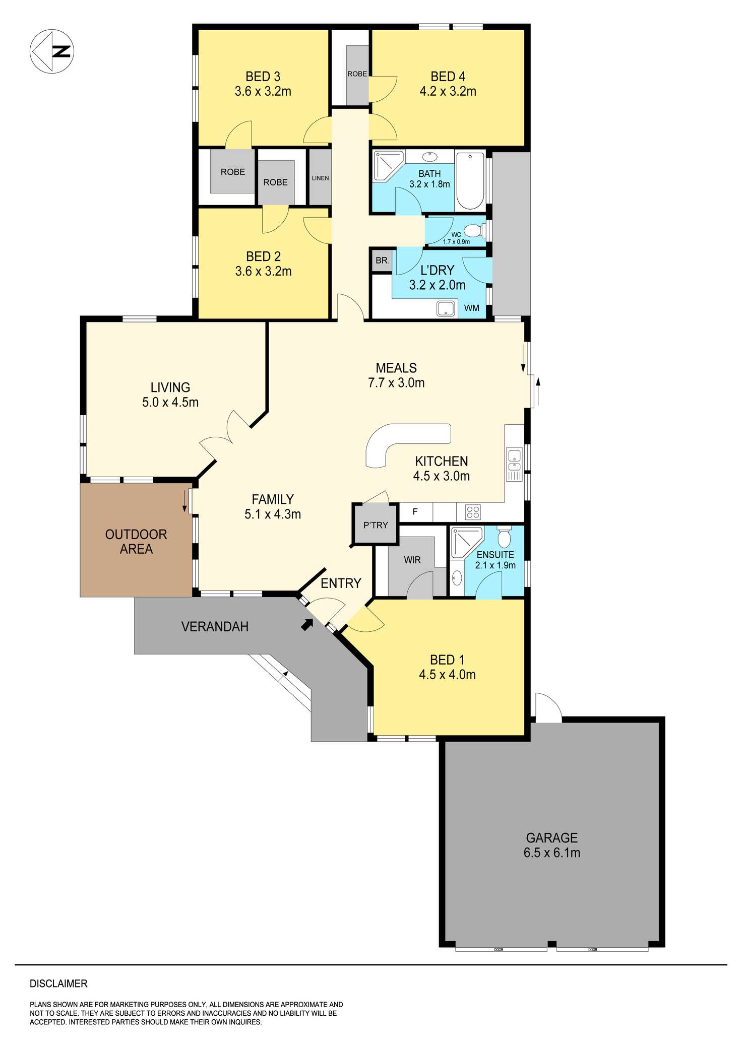 Floorplan of Homely house listing, 37 Heights Crescent, Ballarat North VIC 3350