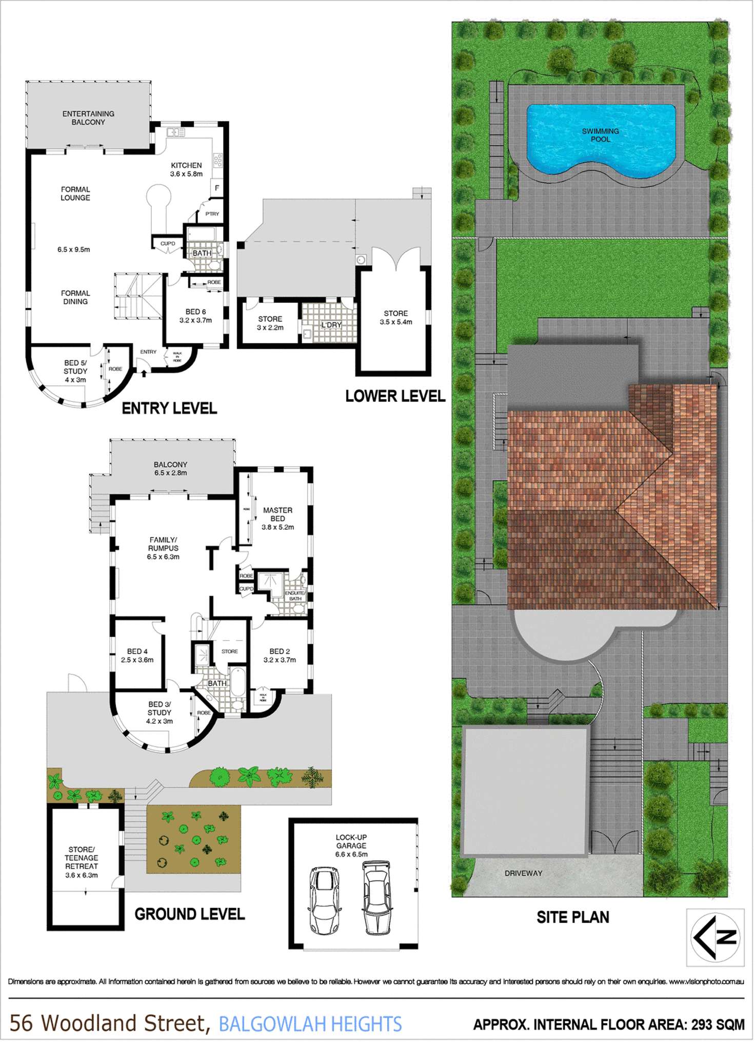 Floorplan of Homely house listing, 56 Woodland Street, Balgowlah Heights NSW 2093