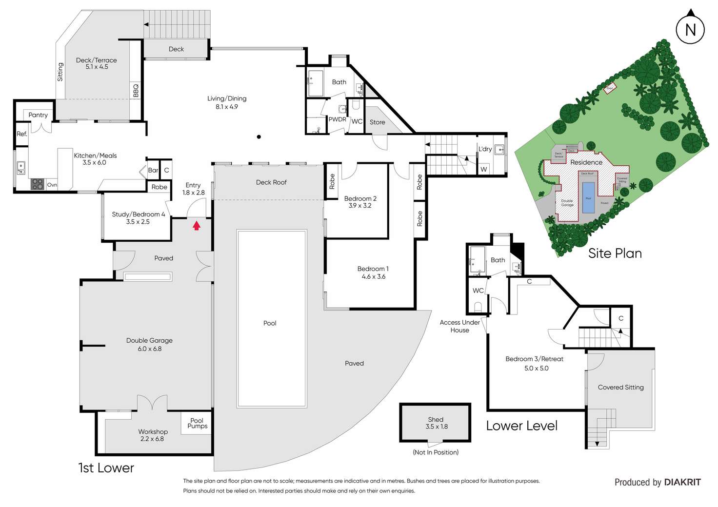 Floorplan of Homely house listing, 123 Latrobe Parade, Dromana VIC 3936