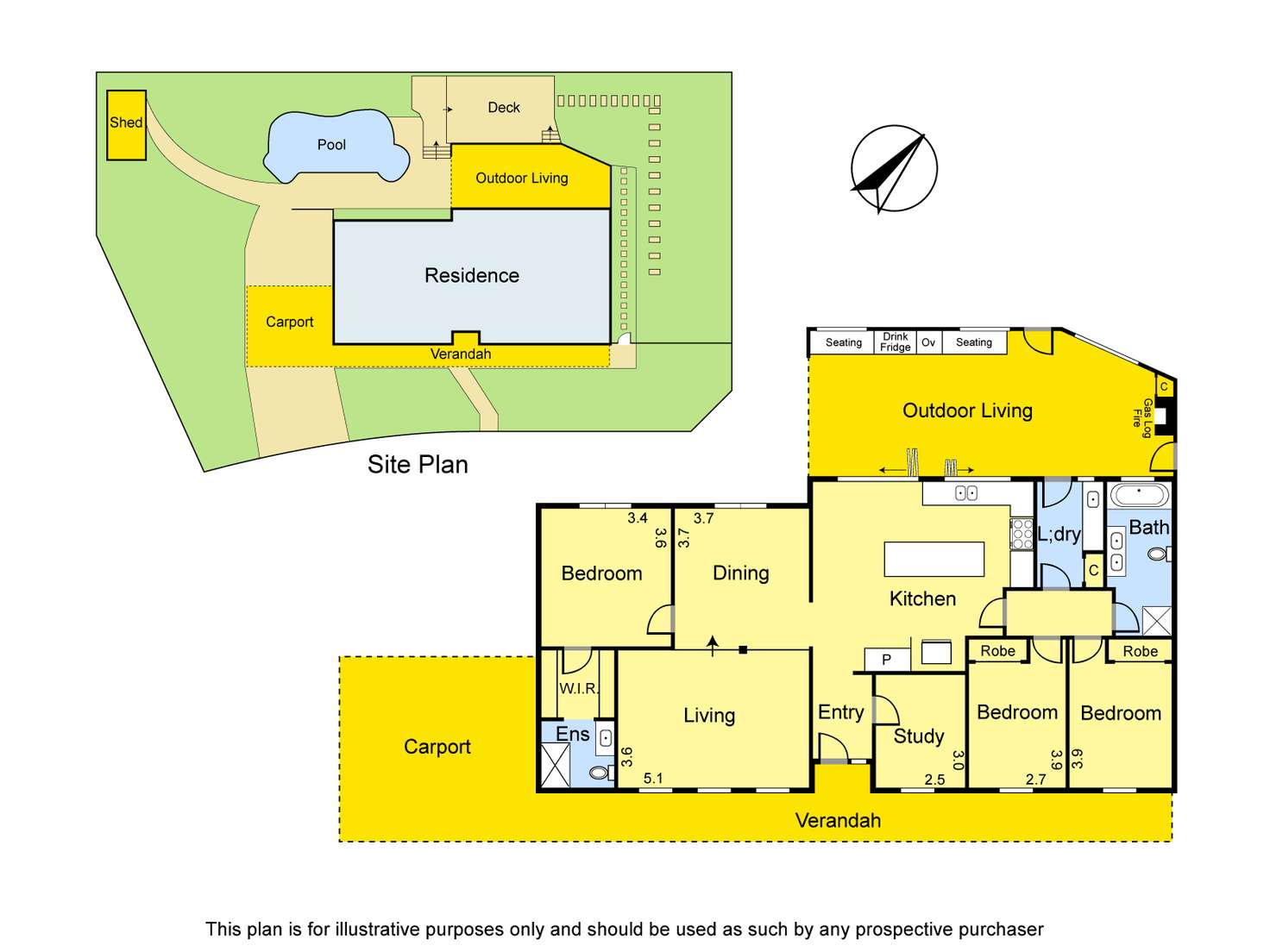 Floorplan of Homely house listing, 197 Beales Road, St Helena VIC 3088