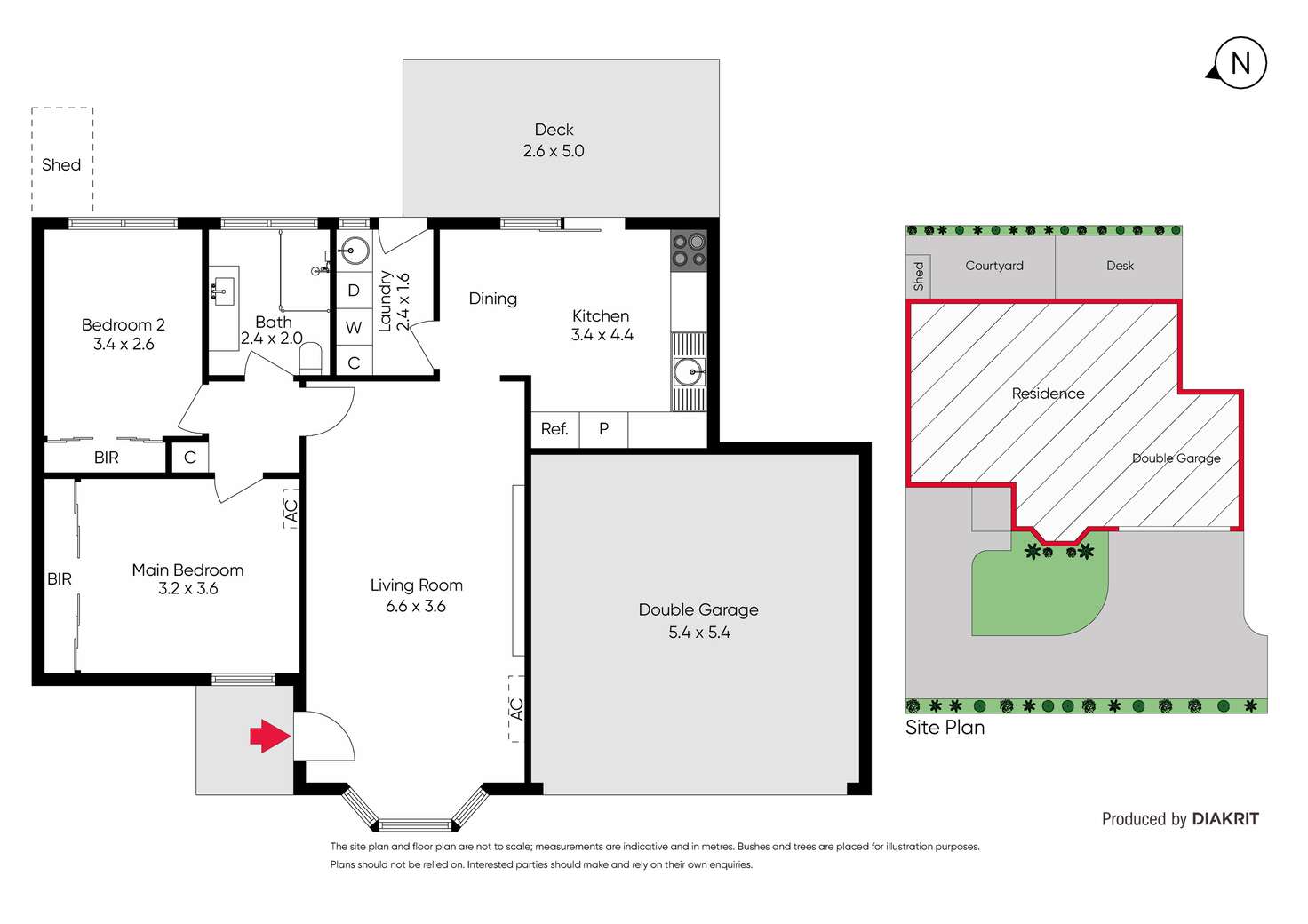 Floorplan of Homely unit listing, 2/7 Lindsay Street, Beaumaris VIC 3193