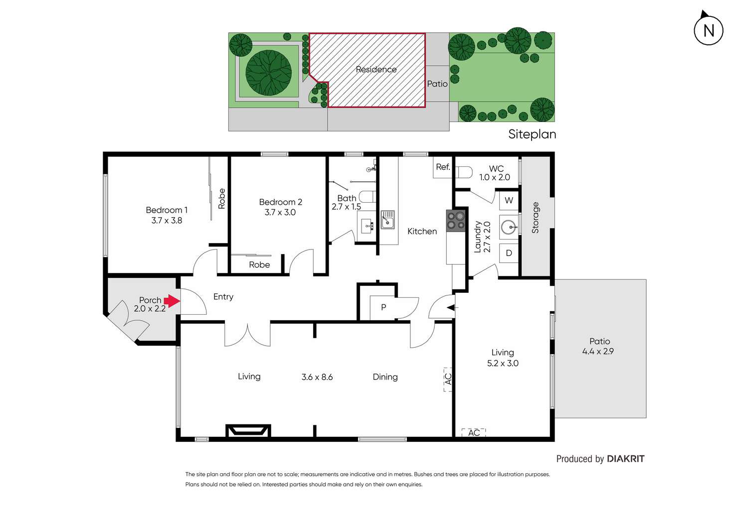 Floorplan of Homely house listing, 35 Bishop Street, Kingsville VIC 3012