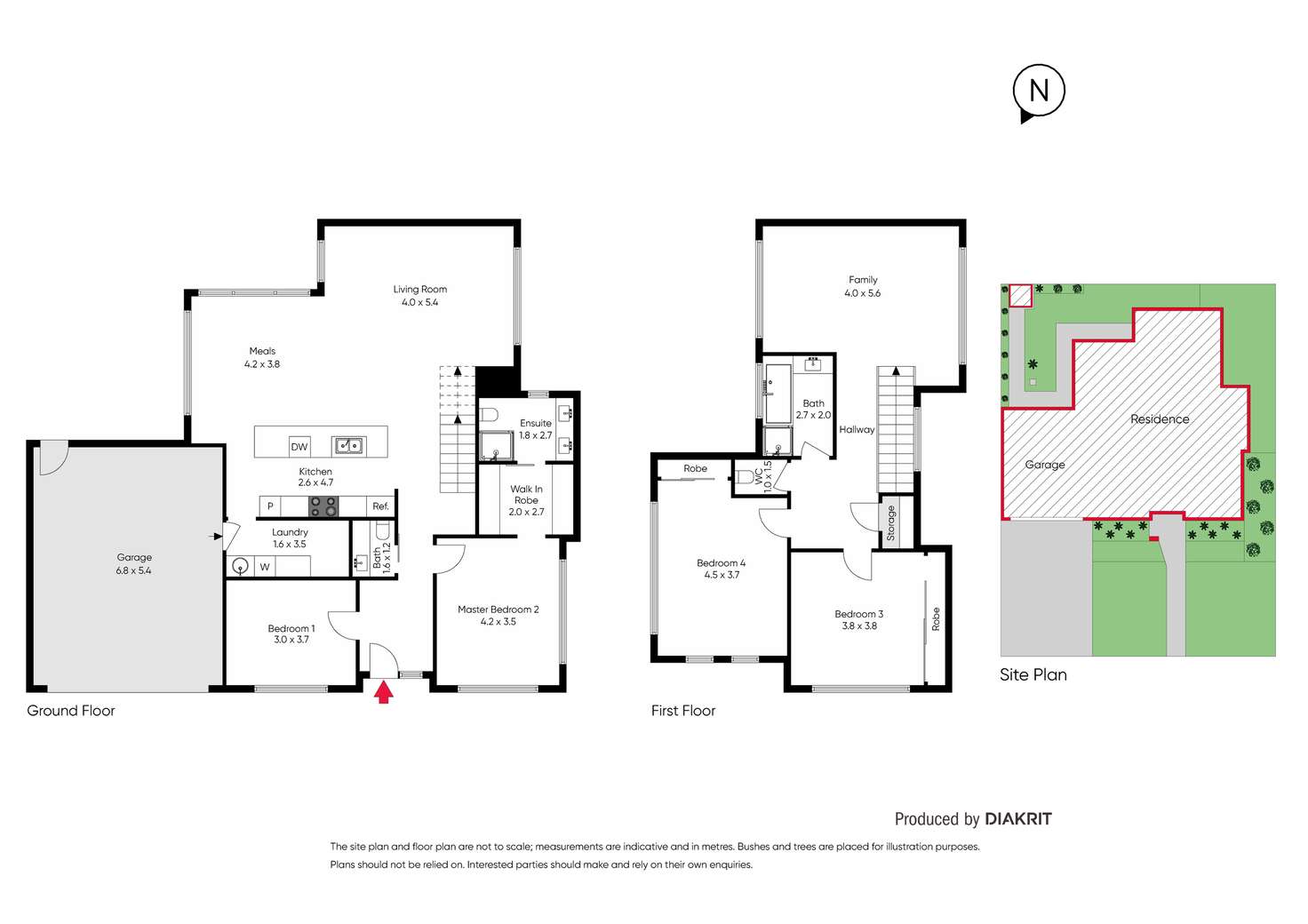 Floorplan of Homely townhouse listing, 1/37 Culcairn Drive, Frankston South VIC 3199