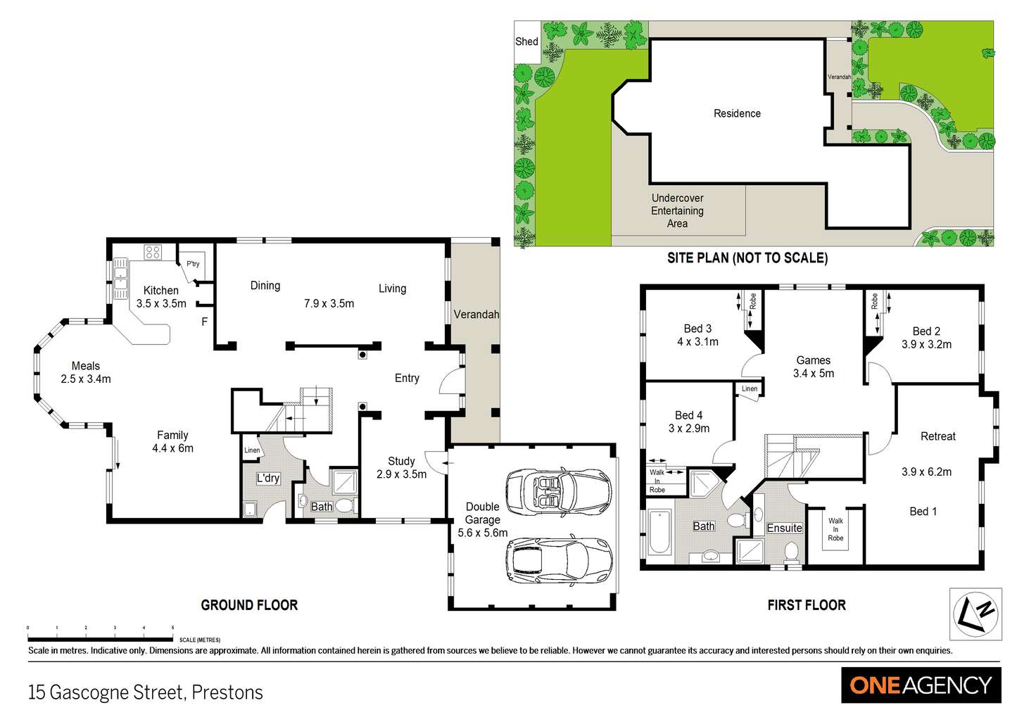 Floorplan of Homely house listing, 15 Gascogne Street, Prestons NSW 2170