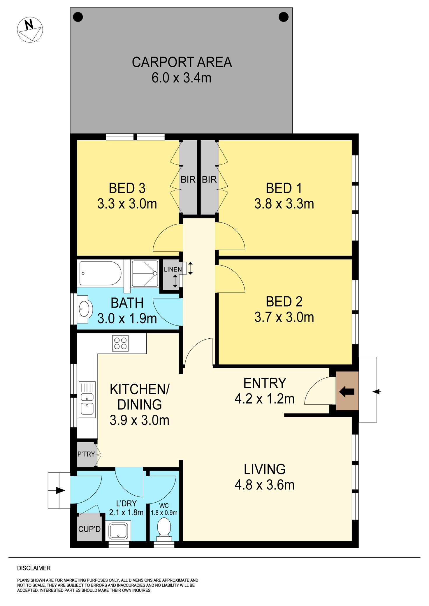 Floorplan of Homely house listing, 431 Joseph Street, Canadian VIC 3350