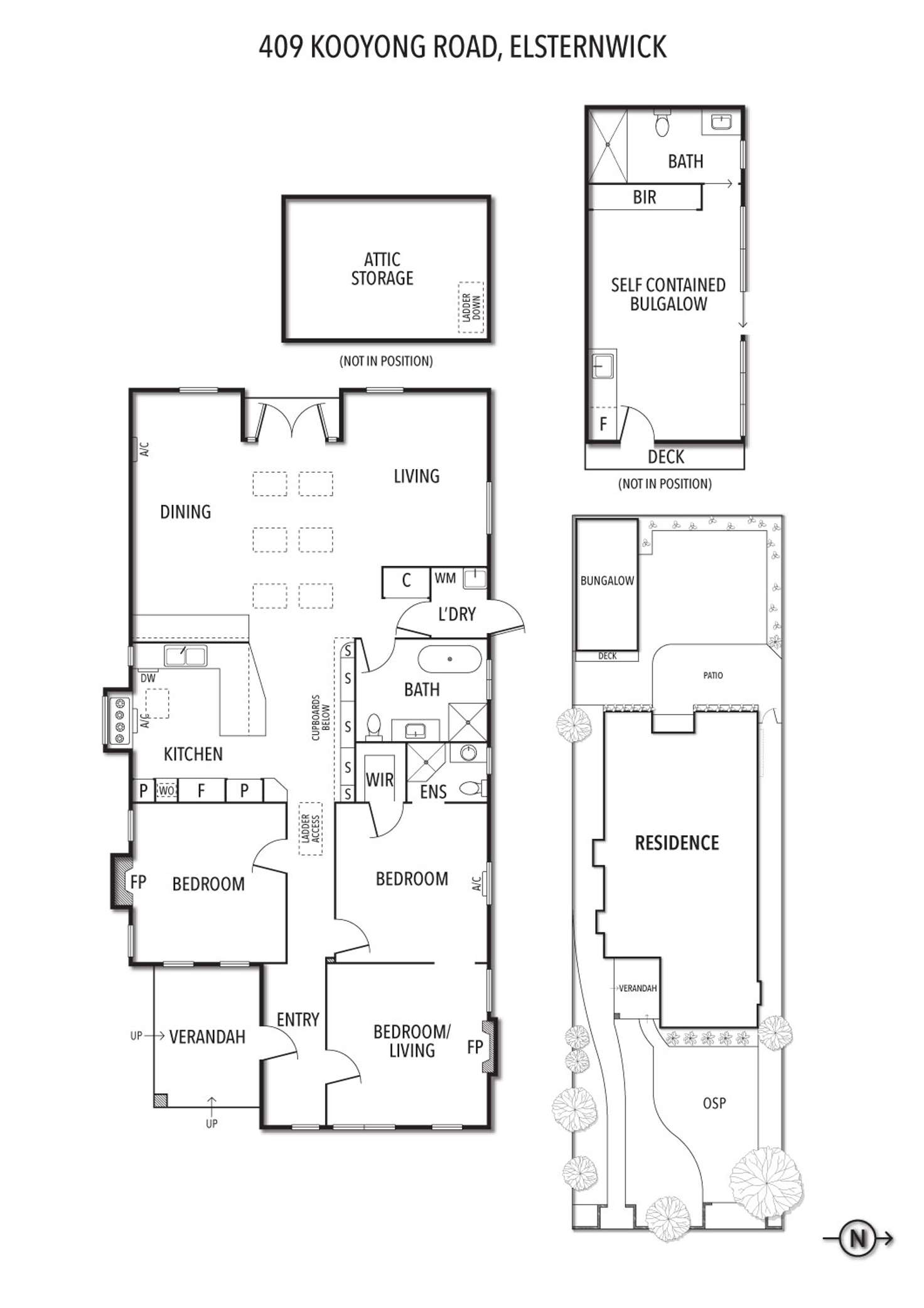 Floorplan of Homely house listing, 409 Kooyong Road, Elsternwick VIC 3185