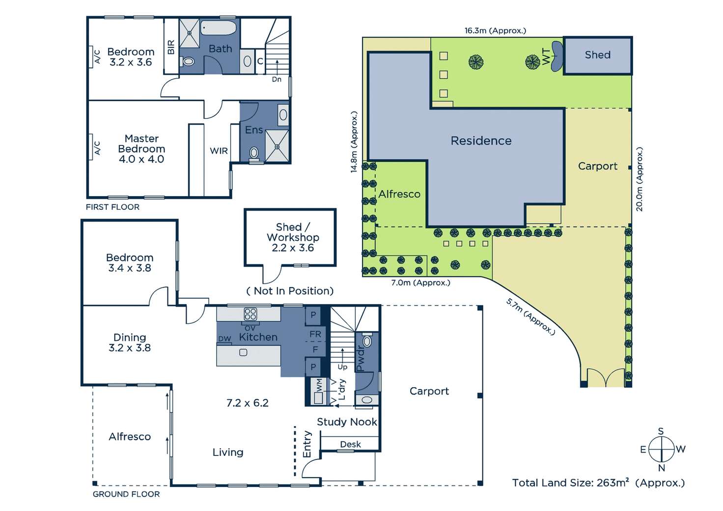 Floorplan of Homely townhouse listing, 2/2 Walter Street, Mitcham VIC 3132