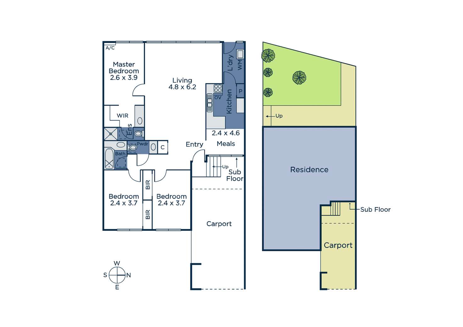 Floorplan of Homely unit listing, 5/359 Springfield Road, Nunawading VIC 3131