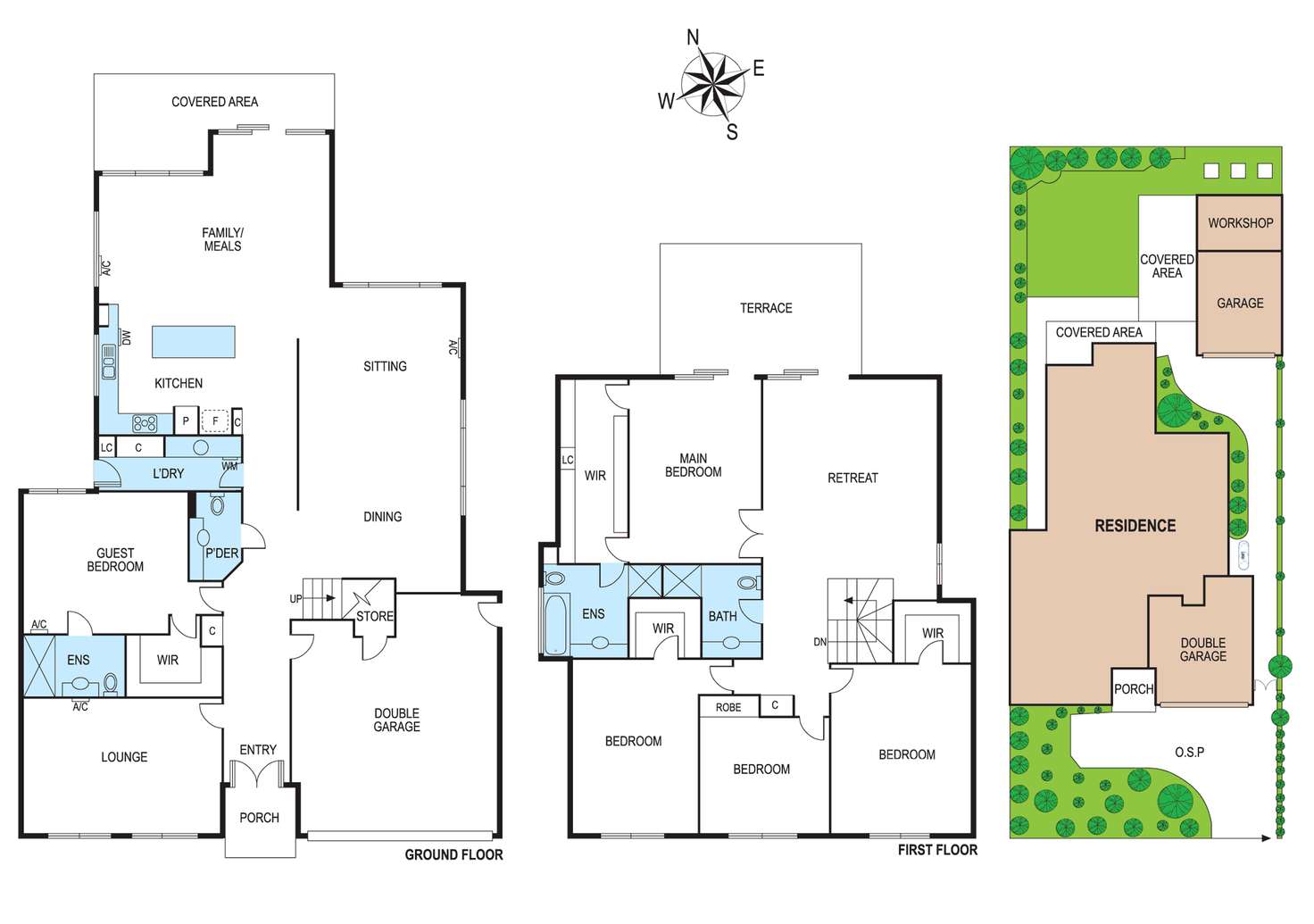 Floorplan of Homely house listing, 17 Lawson Street, Bentleigh VIC 3204