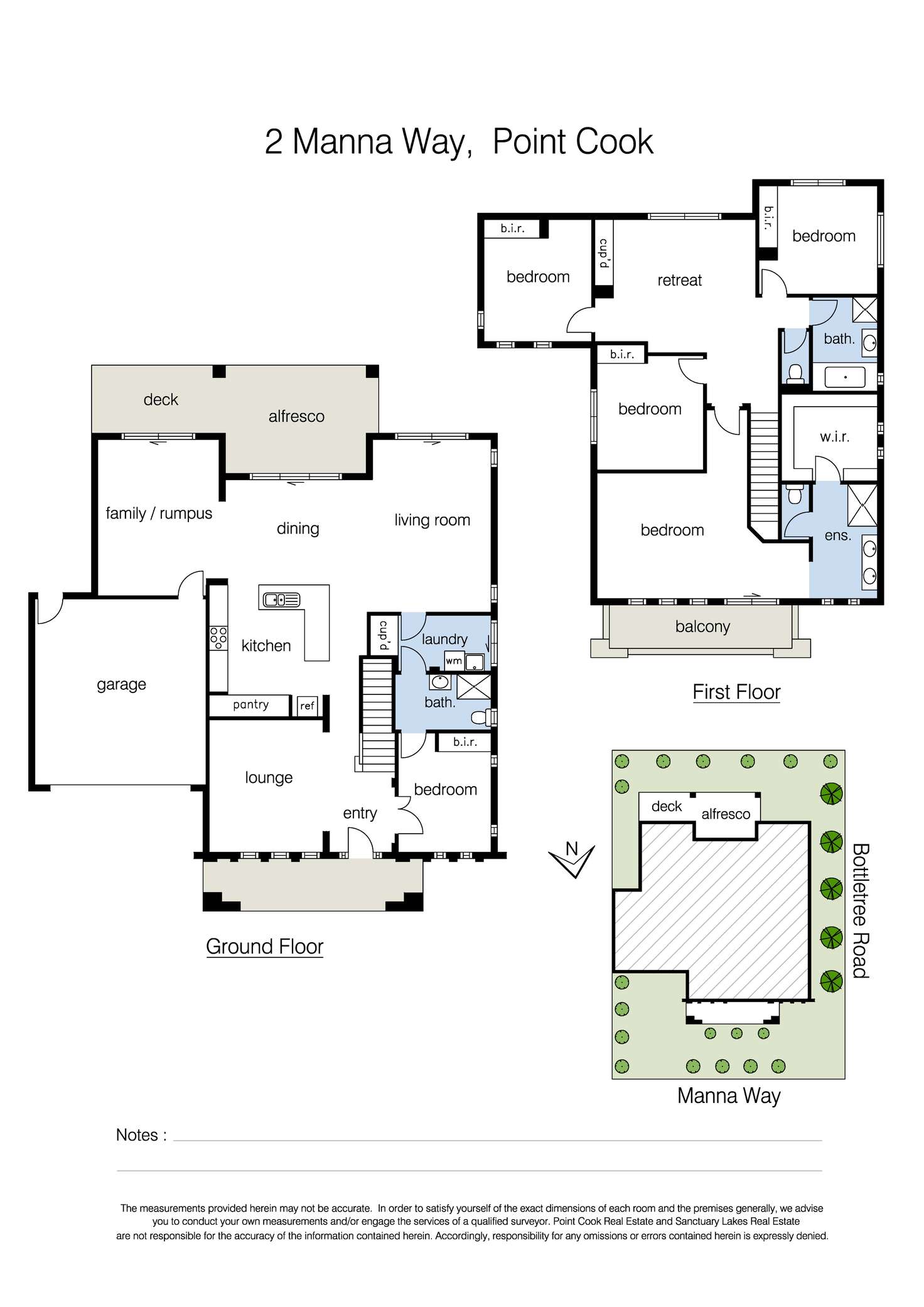 Floorplan of Homely house listing, 2 Manna Way, Point Cook VIC 3030