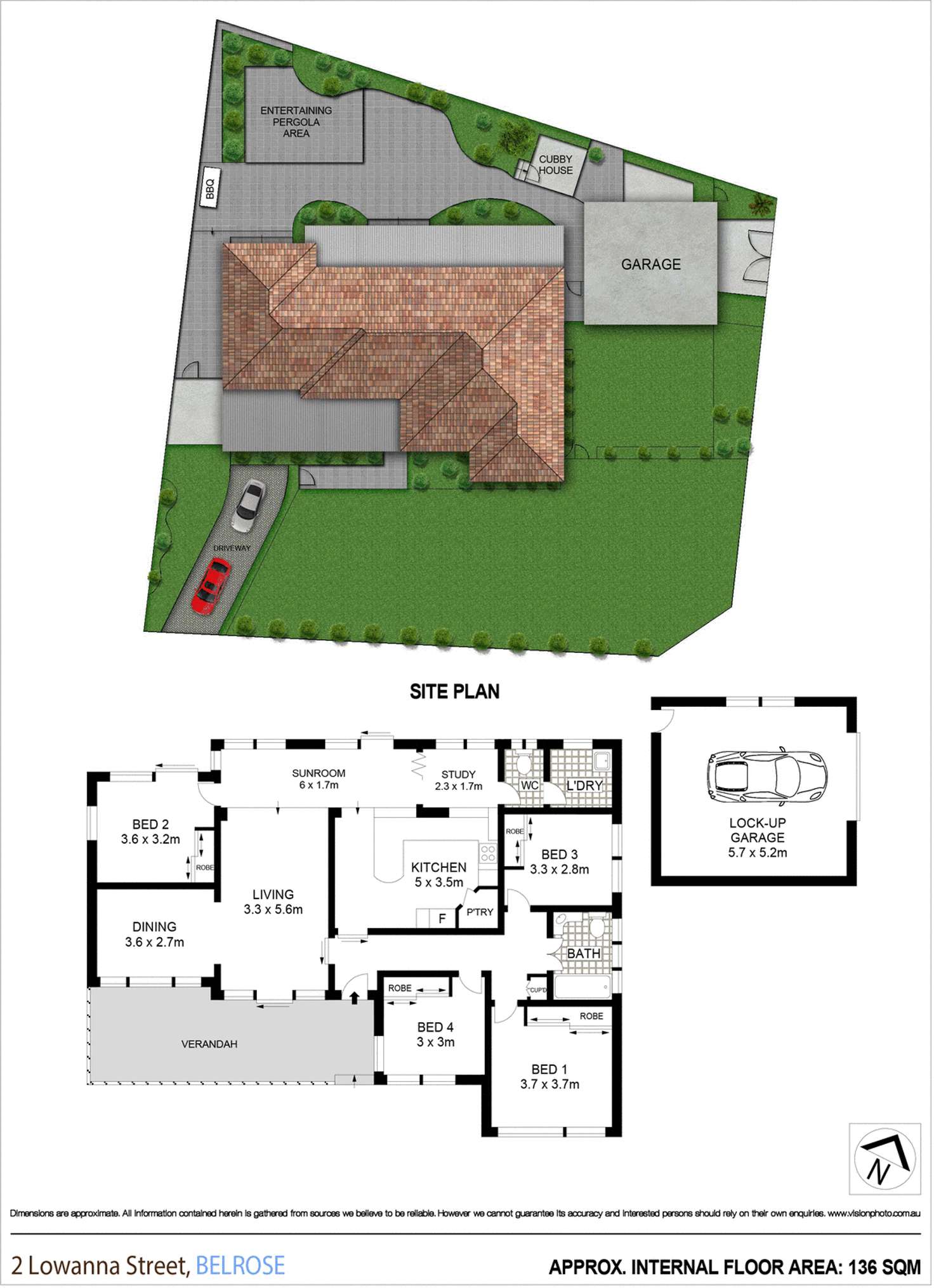 Floorplan of Homely house listing, 2 Lowanna Street, Belrose NSW 2085