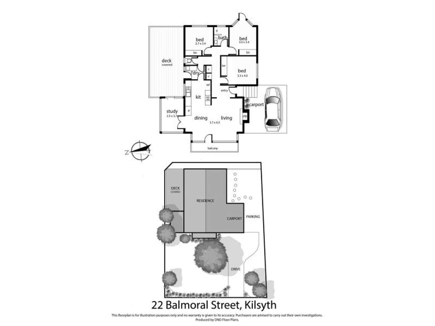 Floorplan of Homely house listing, 22 Balmoral Street, Kilsyth VIC 3137