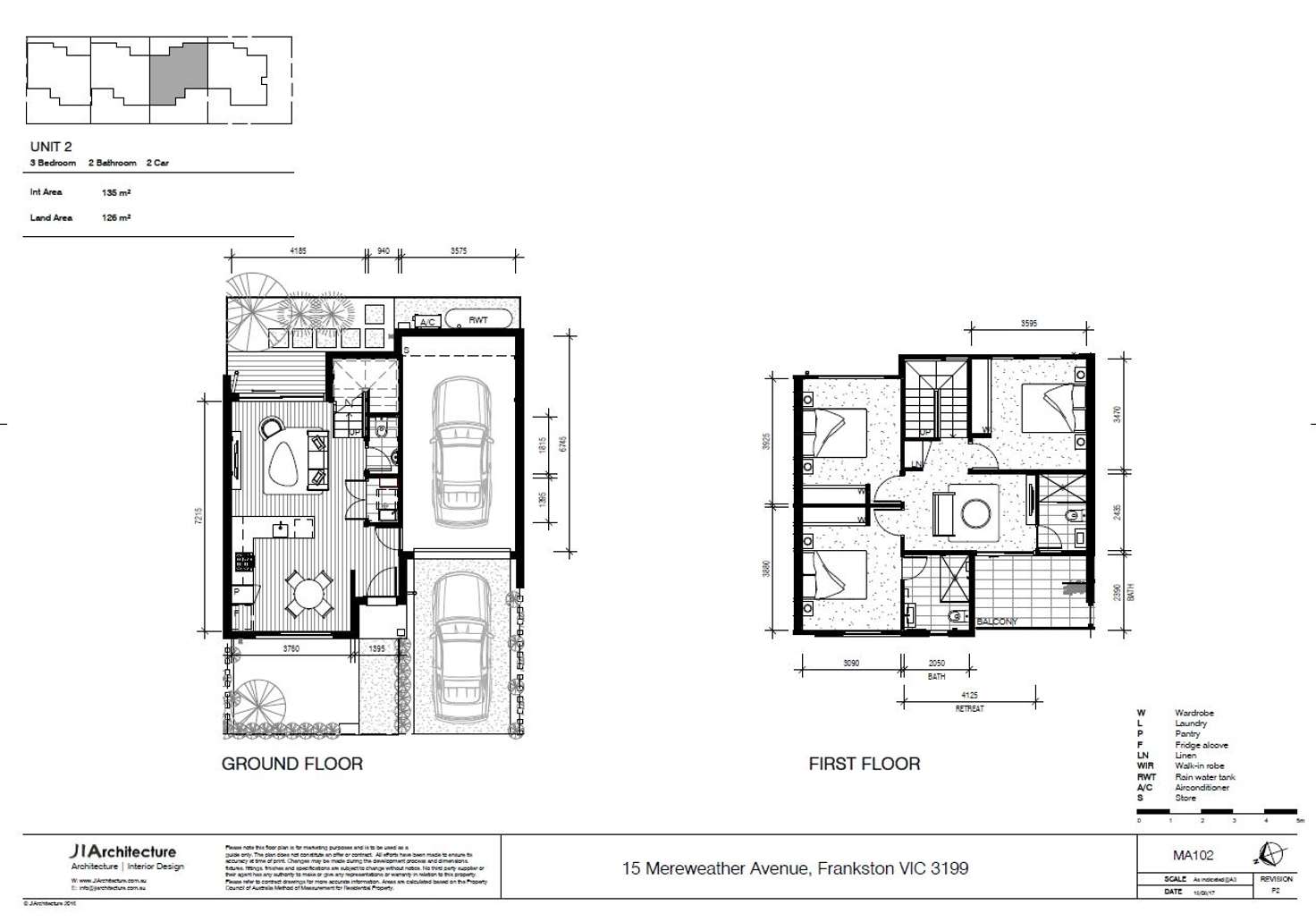 Floorplan of Homely townhouse listing, 2C Bragge Street, Frankston VIC 3199