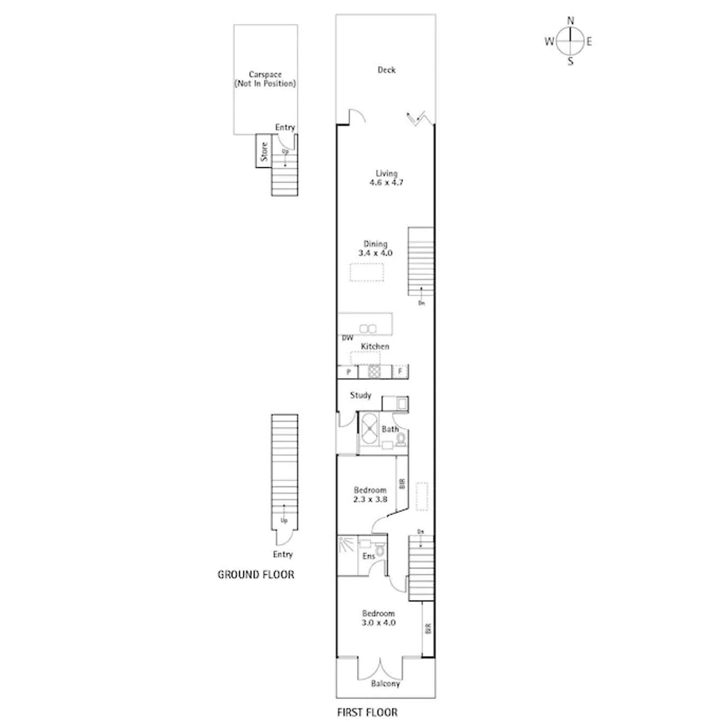 Floorplan of Homely apartment listing, 19A Claremont Avenue, Malvern VIC 3144