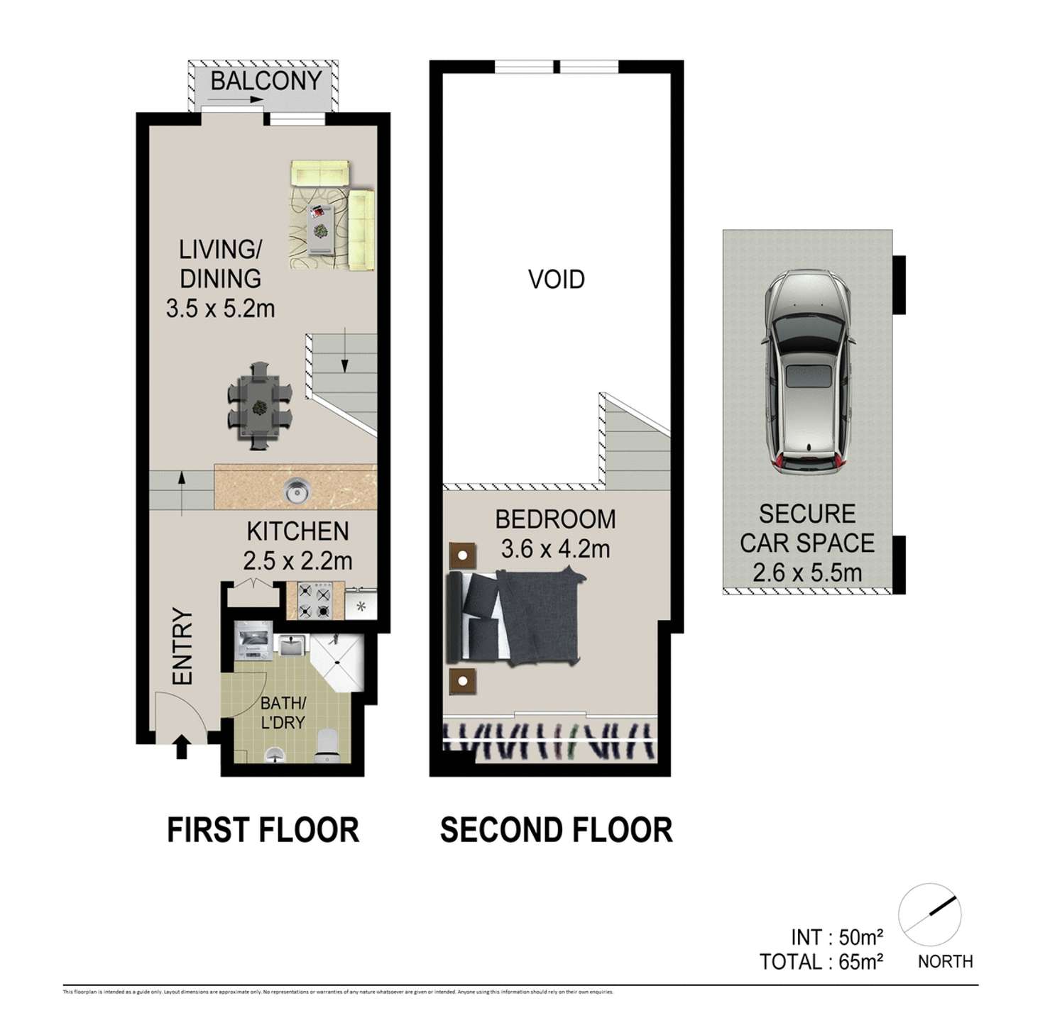 Floorplan of Homely apartment listing, 107/2 Macpherson Street, Cremorne NSW 2090