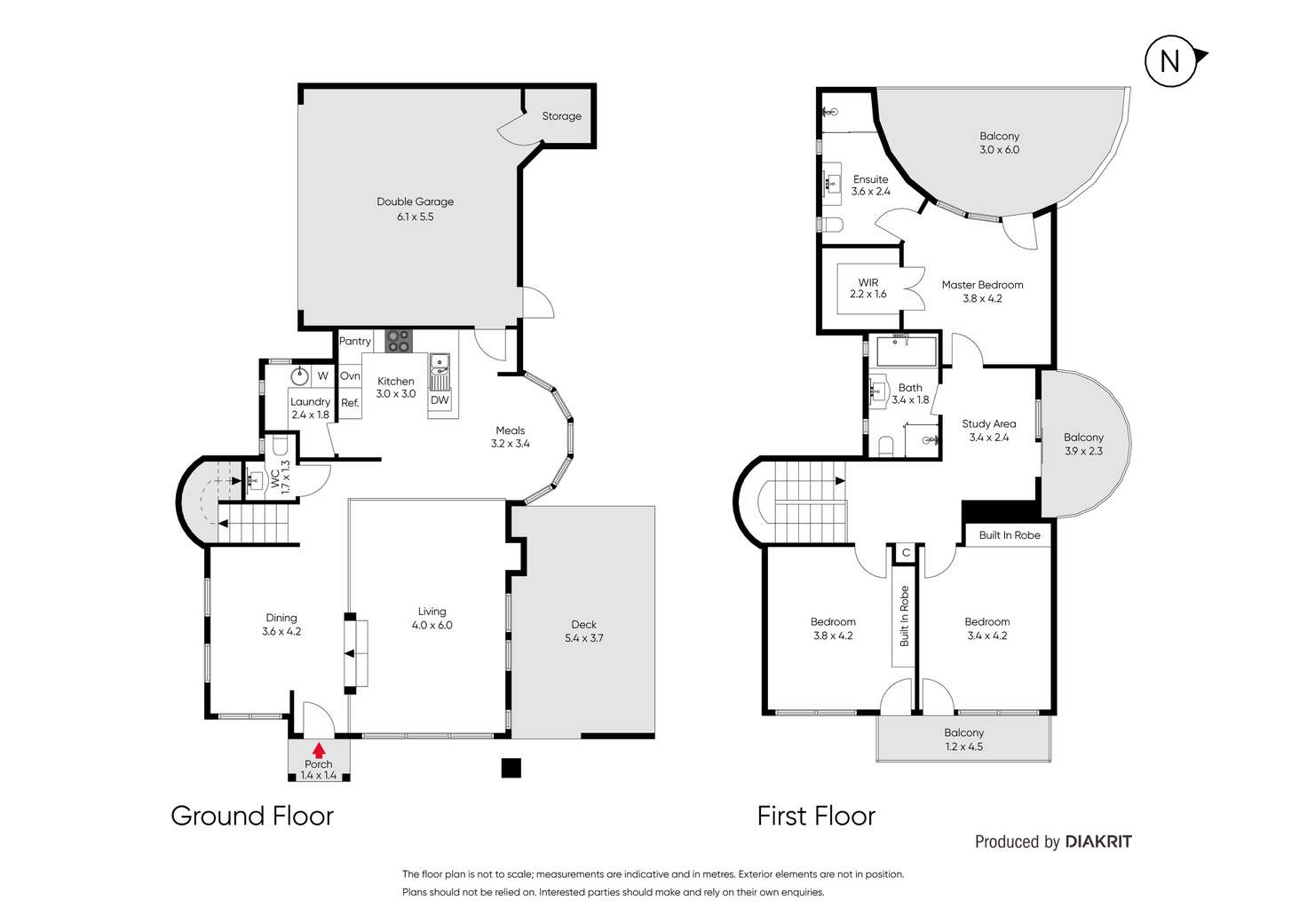 Floorplan of Homely house listing, 1/197 Tooronga Road, Glen Iris VIC 3146