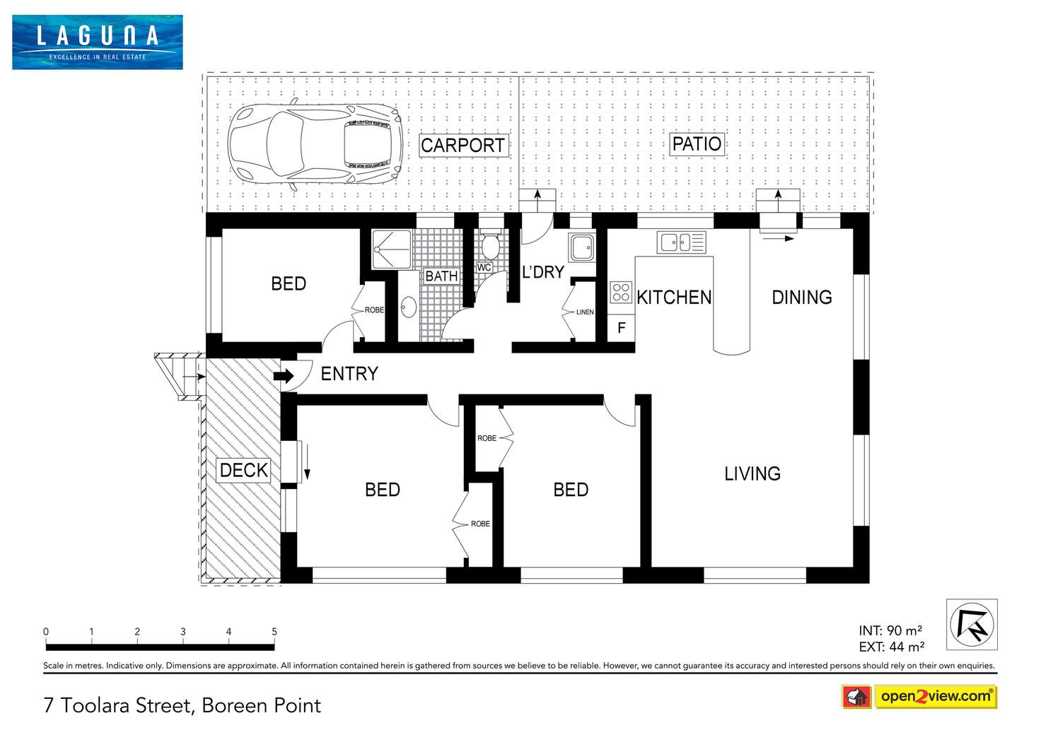 Floorplan of Homely house listing, 7 Toolara Street, Boreen Point QLD 4565