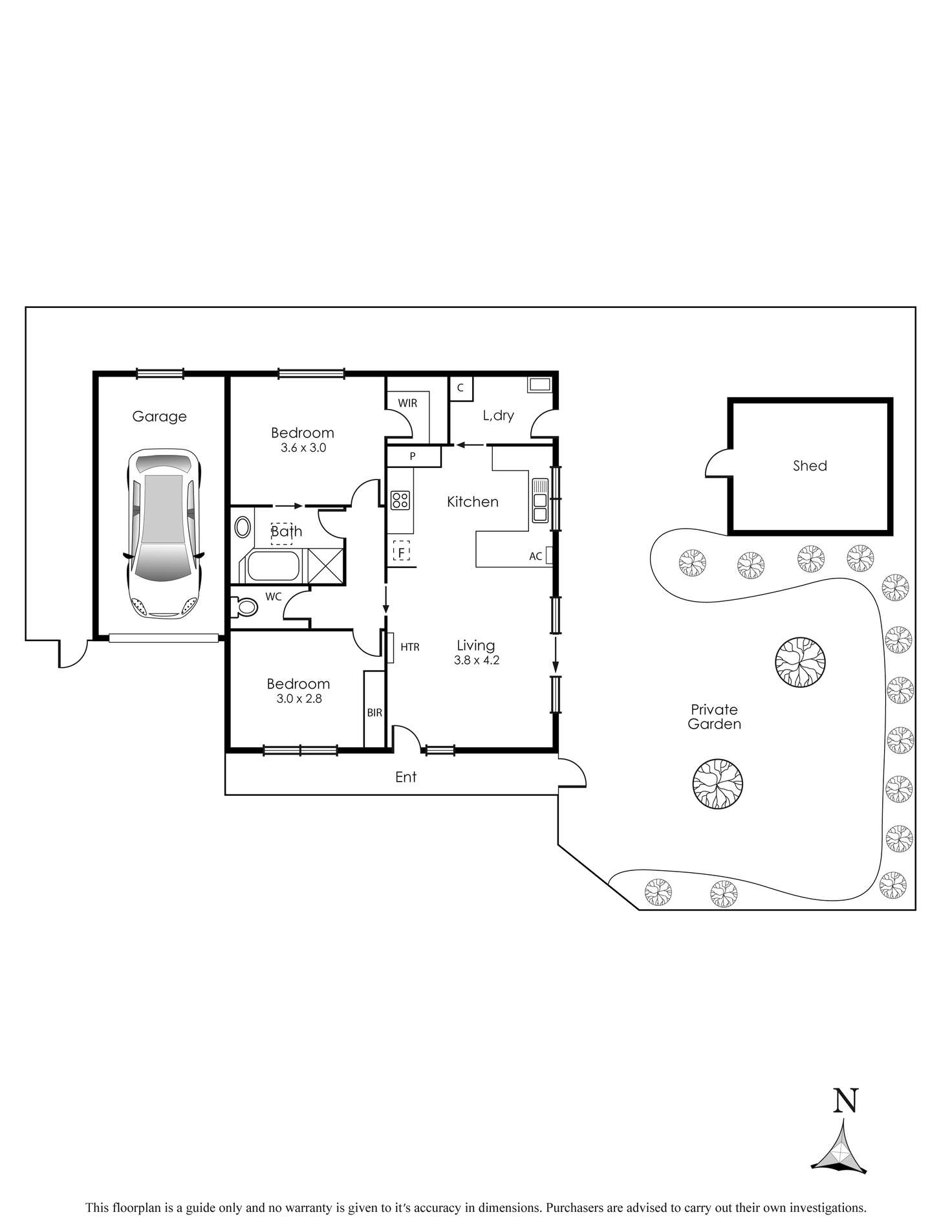 Floorplan of Homely unit listing, 3/37 Sherwood Avenue, Chelsea VIC 3196