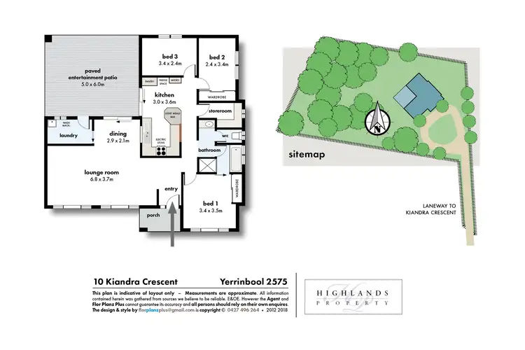 Floorplan of Homely house listing, 10 Kiandra Crescent, Yerrinbool NSW 2575