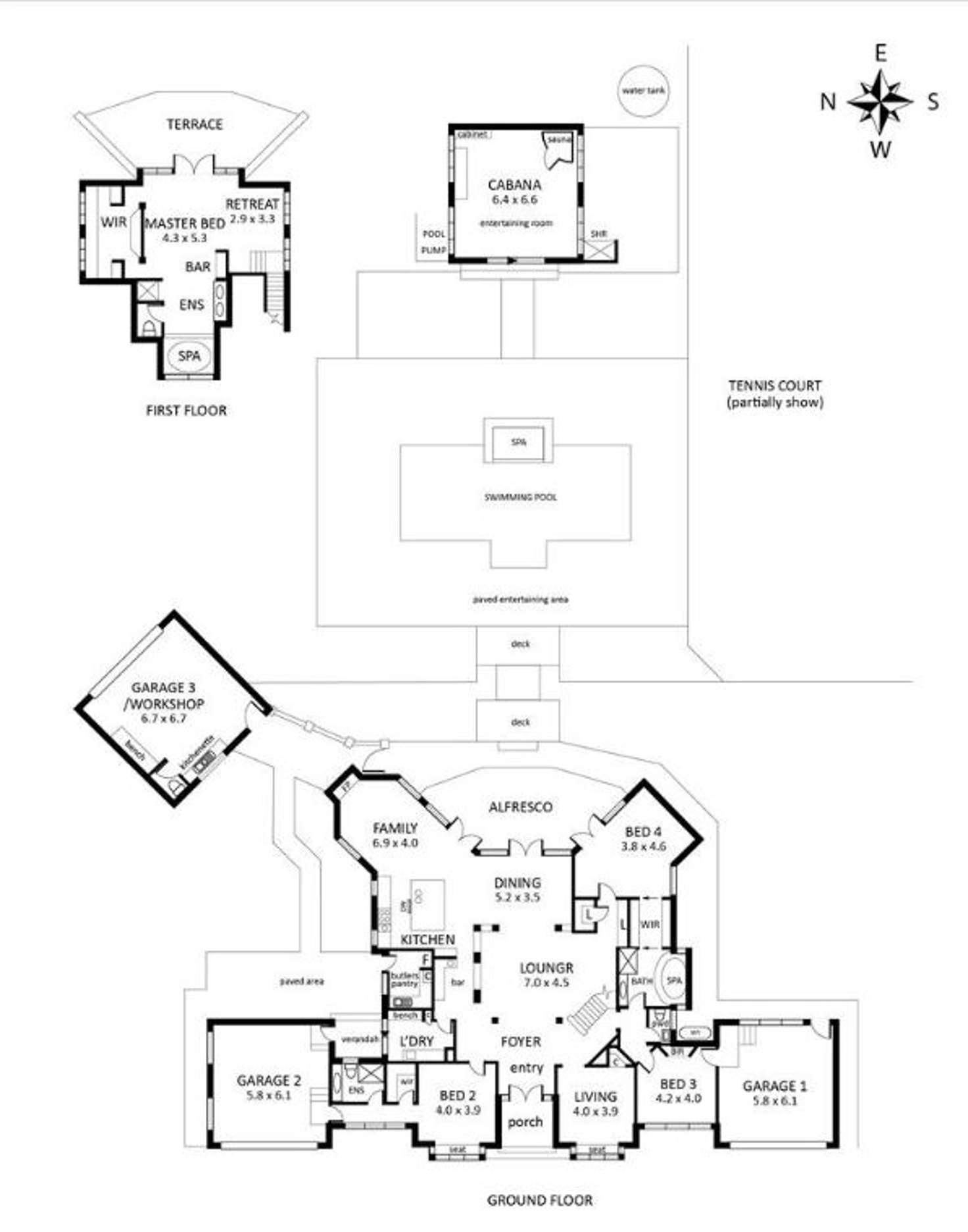 Floorplan of Homely house listing, 121 Grange Drive, Lysterfield VIC 3156