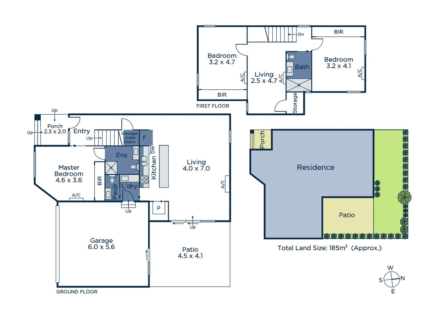 Floorplan of Homely townhouse listing, 2/436 Middleborough Road, Blackburn VIC 3130
