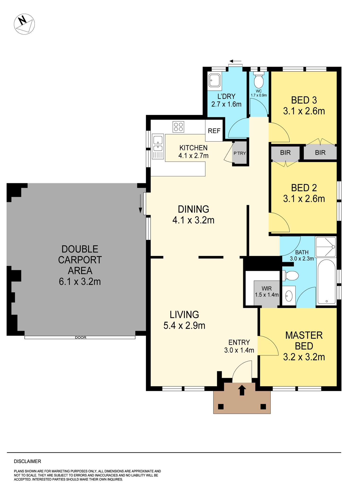 Floorplan of Homely house listing, 308 Johns Street, Ballarat East VIC 3350