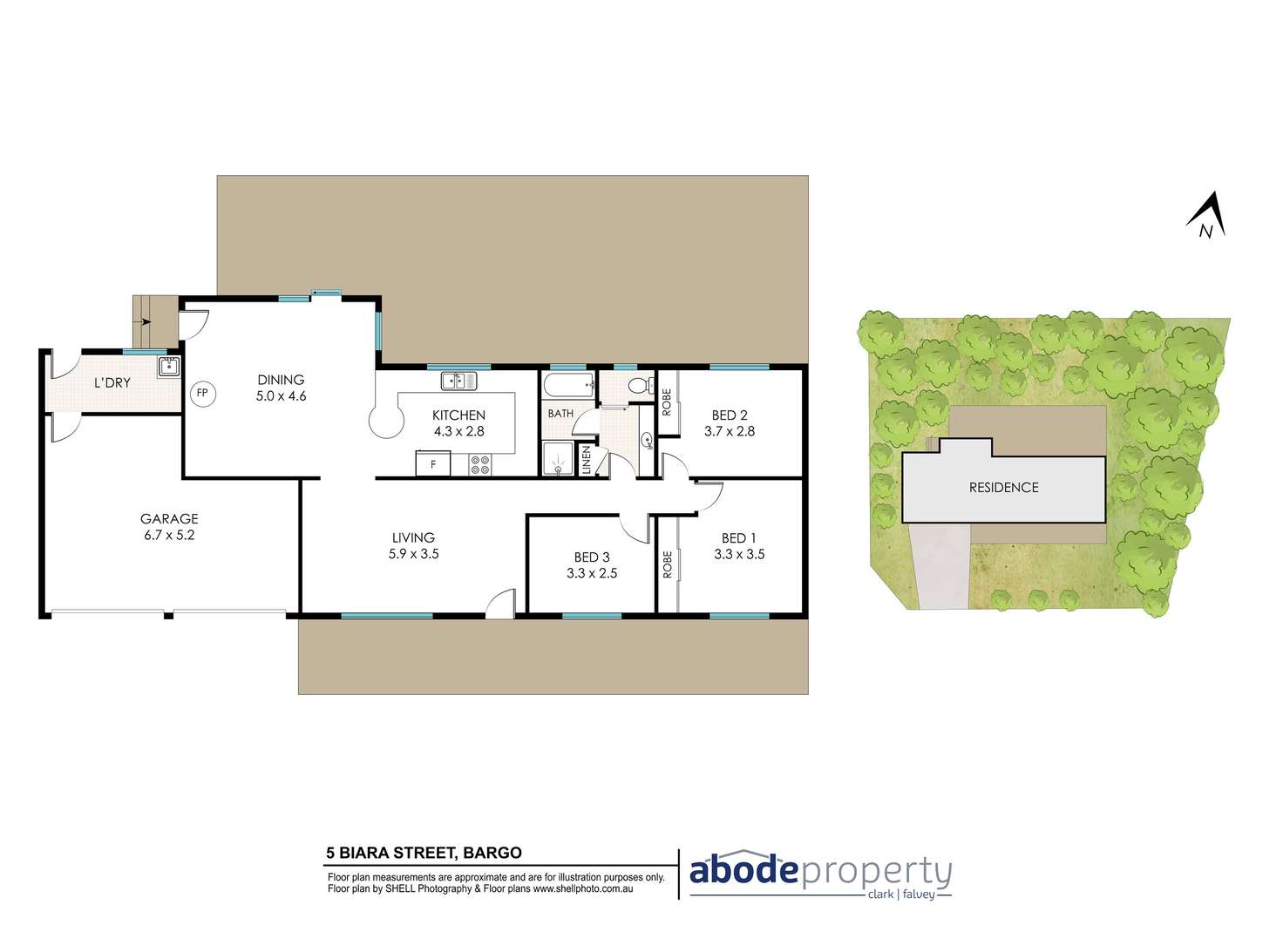 Floorplan of Homely house listing, 5 Biara Street, Bargo NSW 2574