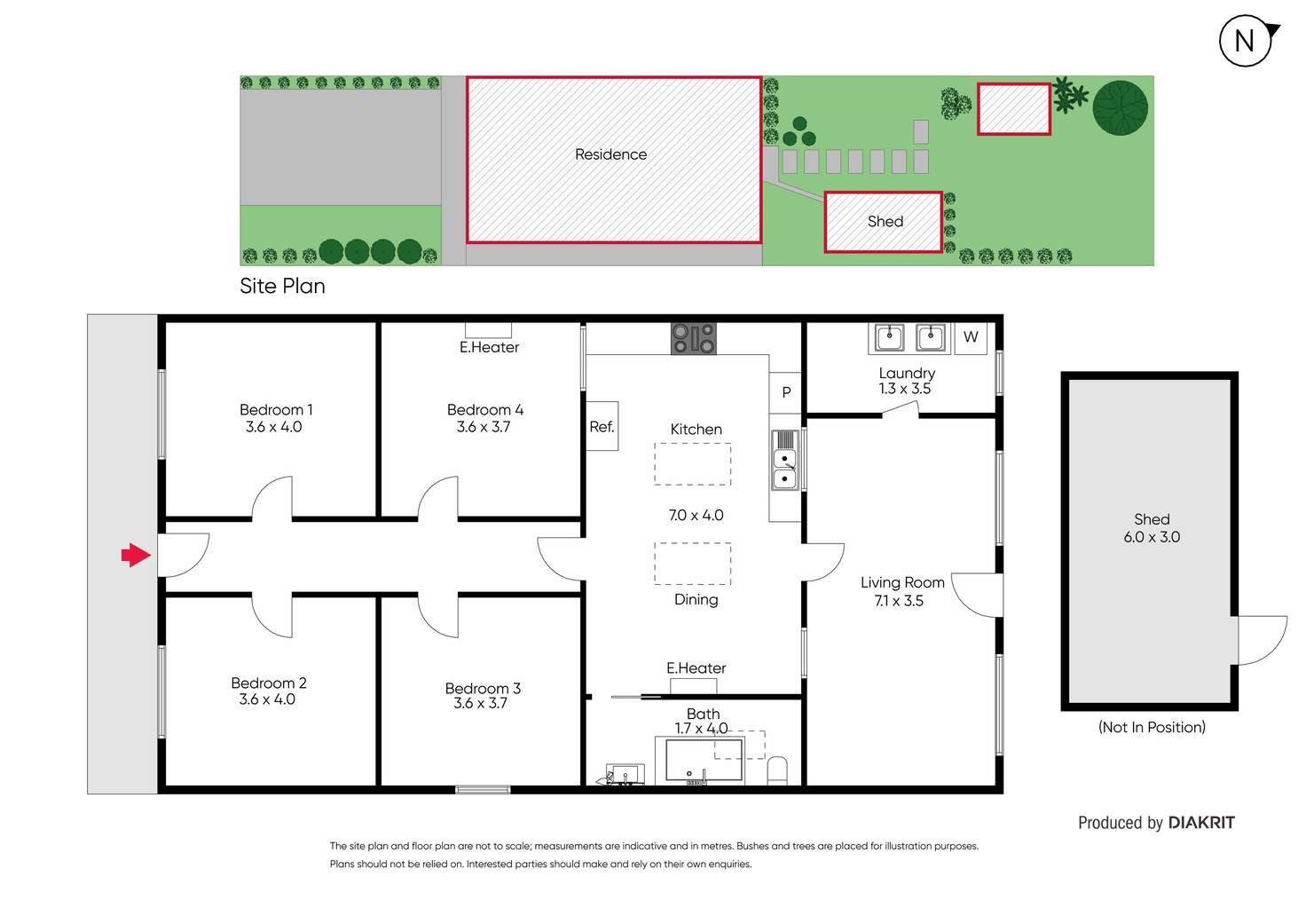 Floorplan of Homely house listing, 36 Pickett Street, Footscray VIC 3011