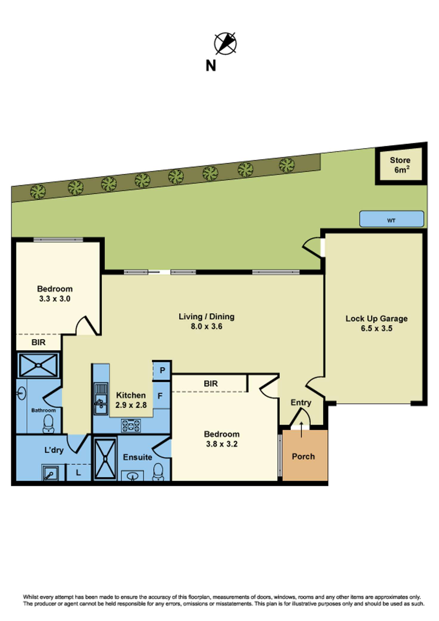 Floorplan of Homely townhouse listing, 3/65 Purnell Street, Altona VIC 3018