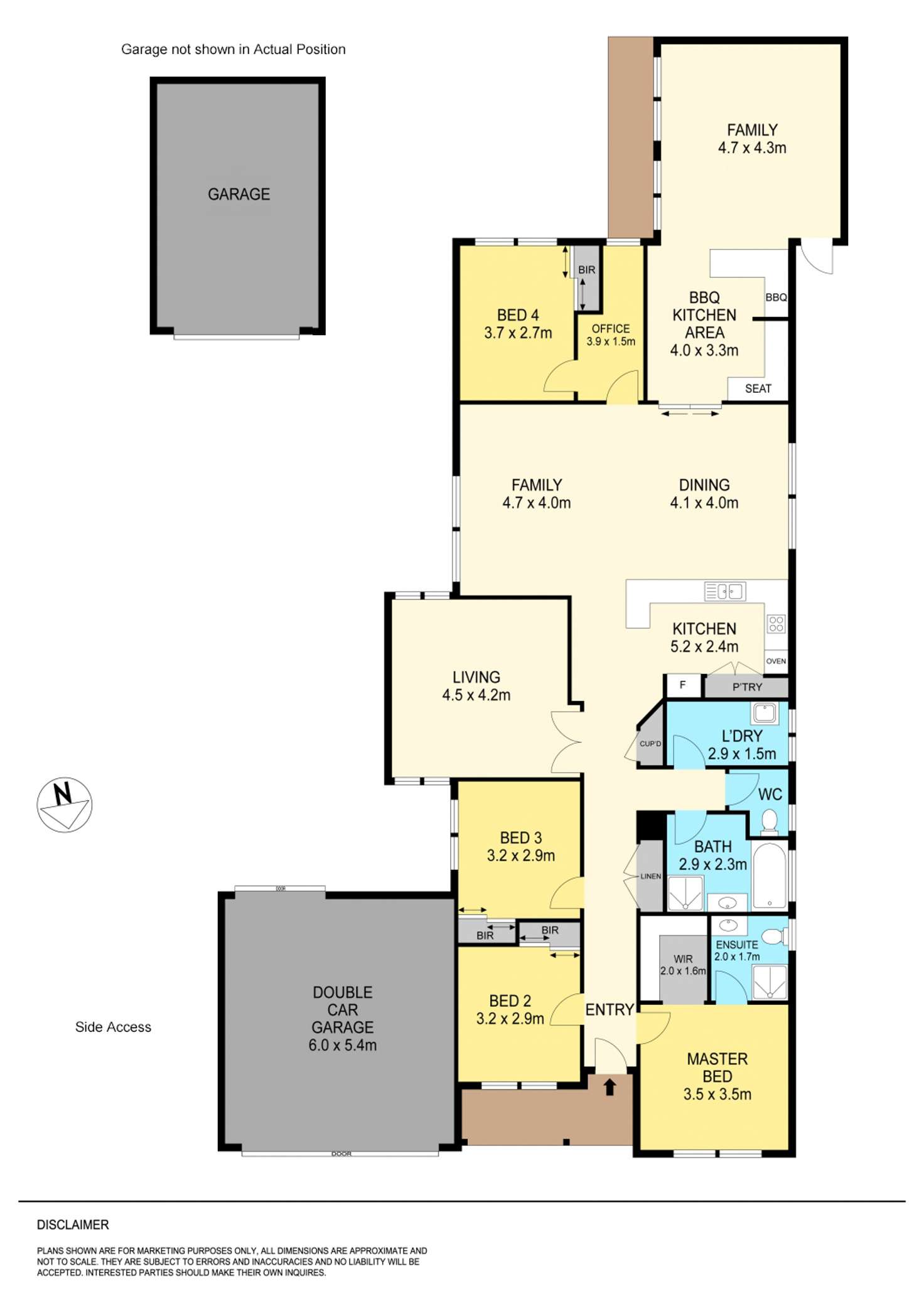 Floorplan of Homely house listing, 18 Tulloch Rise, Canadian VIC 3350