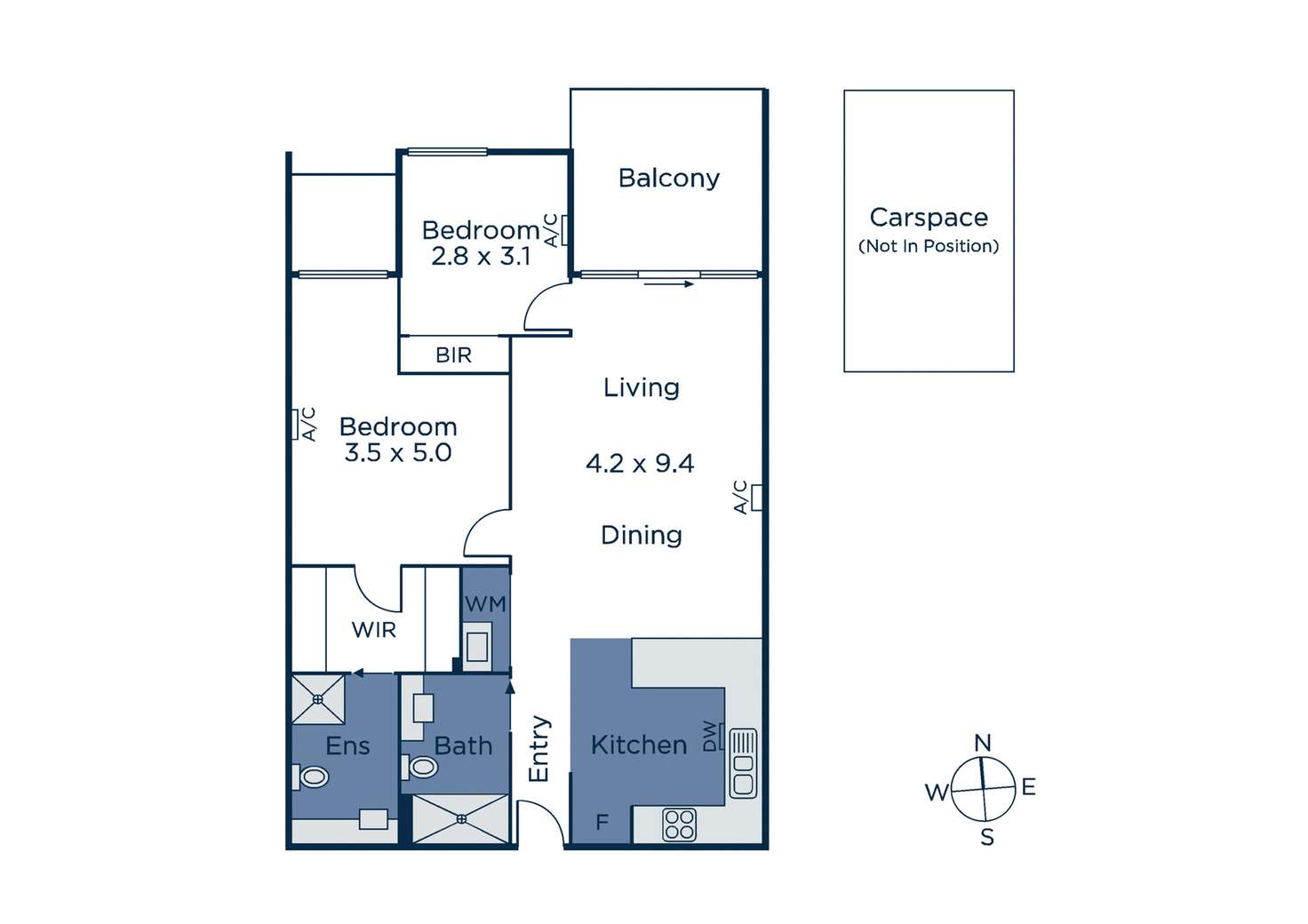 Floorplan of Homely apartment listing, 10/259 Canterbury Road, Forest Hill VIC 3131