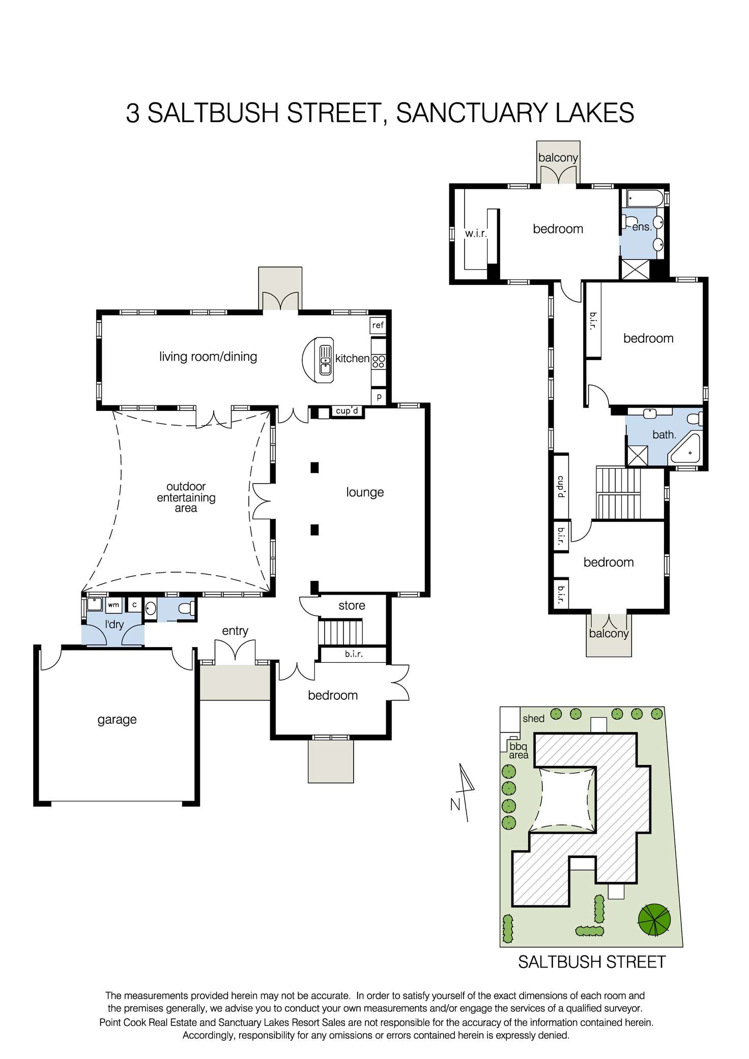 Floorplan of Homely house listing, 3 Saltbush Street, Sanctuary Lakes VIC 3030