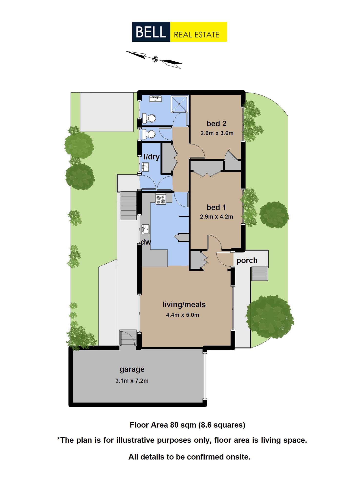Floorplan of Homely unit listing, 3/8 Francis Crescent, Ferntree Gully VIC 3156