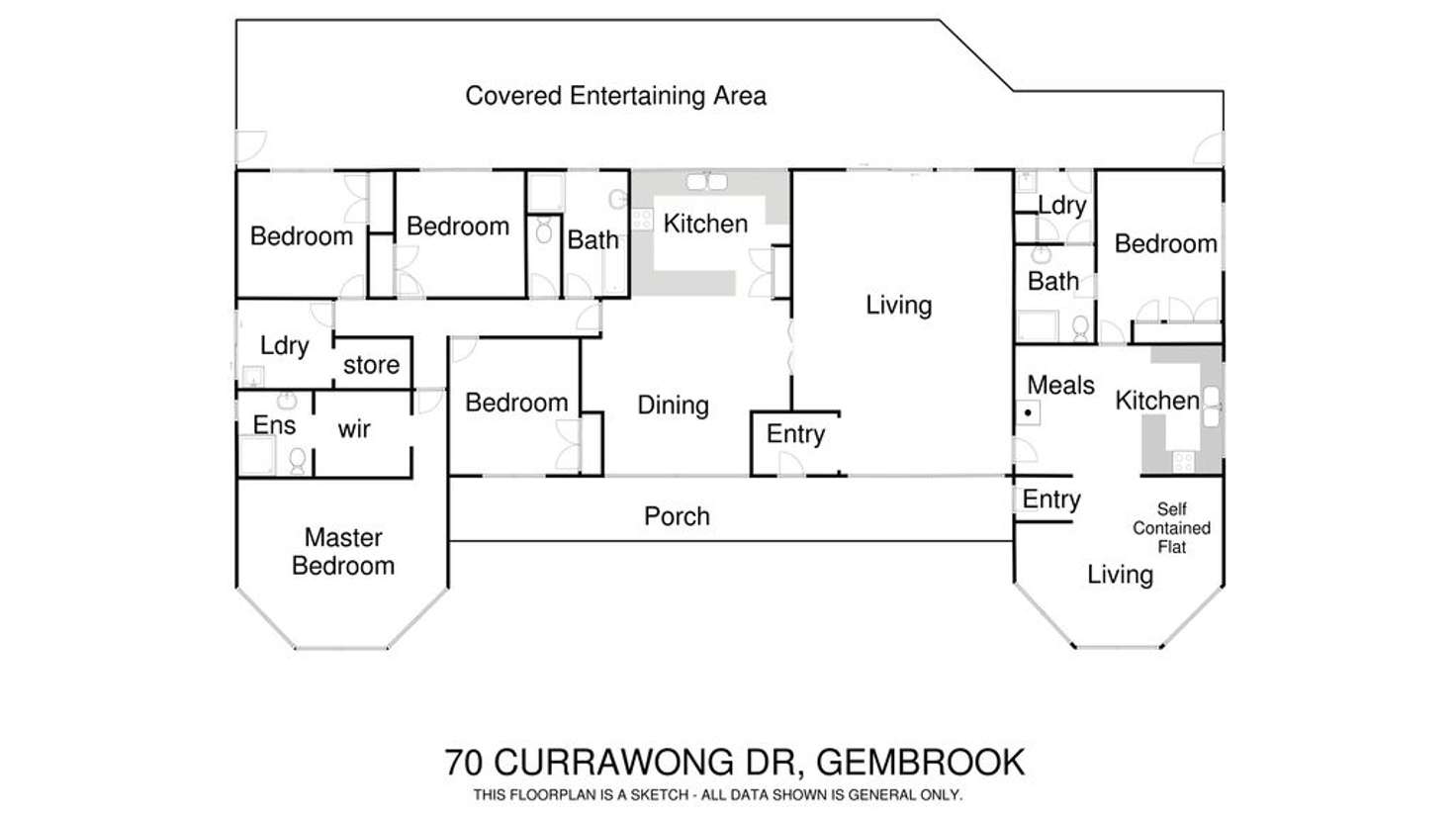 Floorplan of Homely house listing, 70 Currawong Drive, Gembrook VIC 3783
