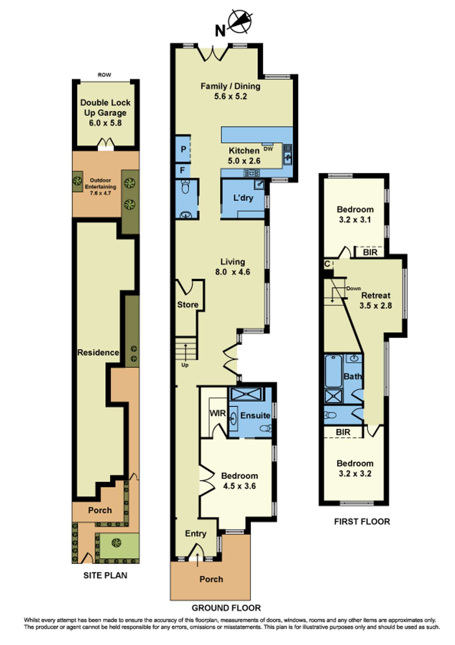 Floorplan of Homely house listing, 48 Oxford Street, Newport VIC 3015