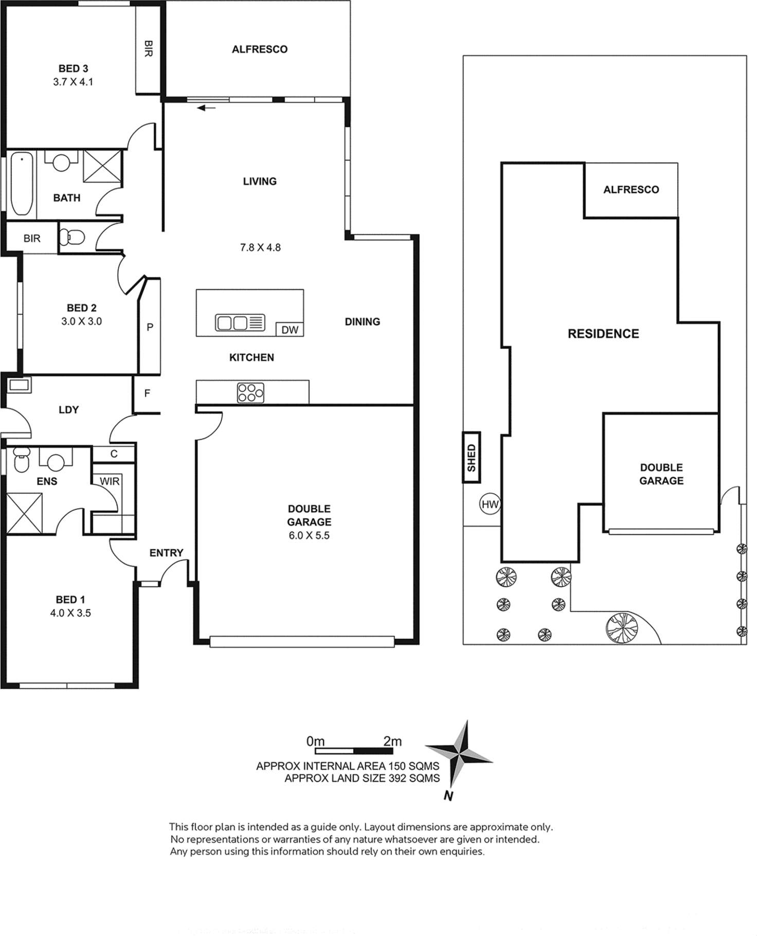 Floorplan of Homely house listing, 15 Hermes Avenue, Cranbourne West VIC 3977