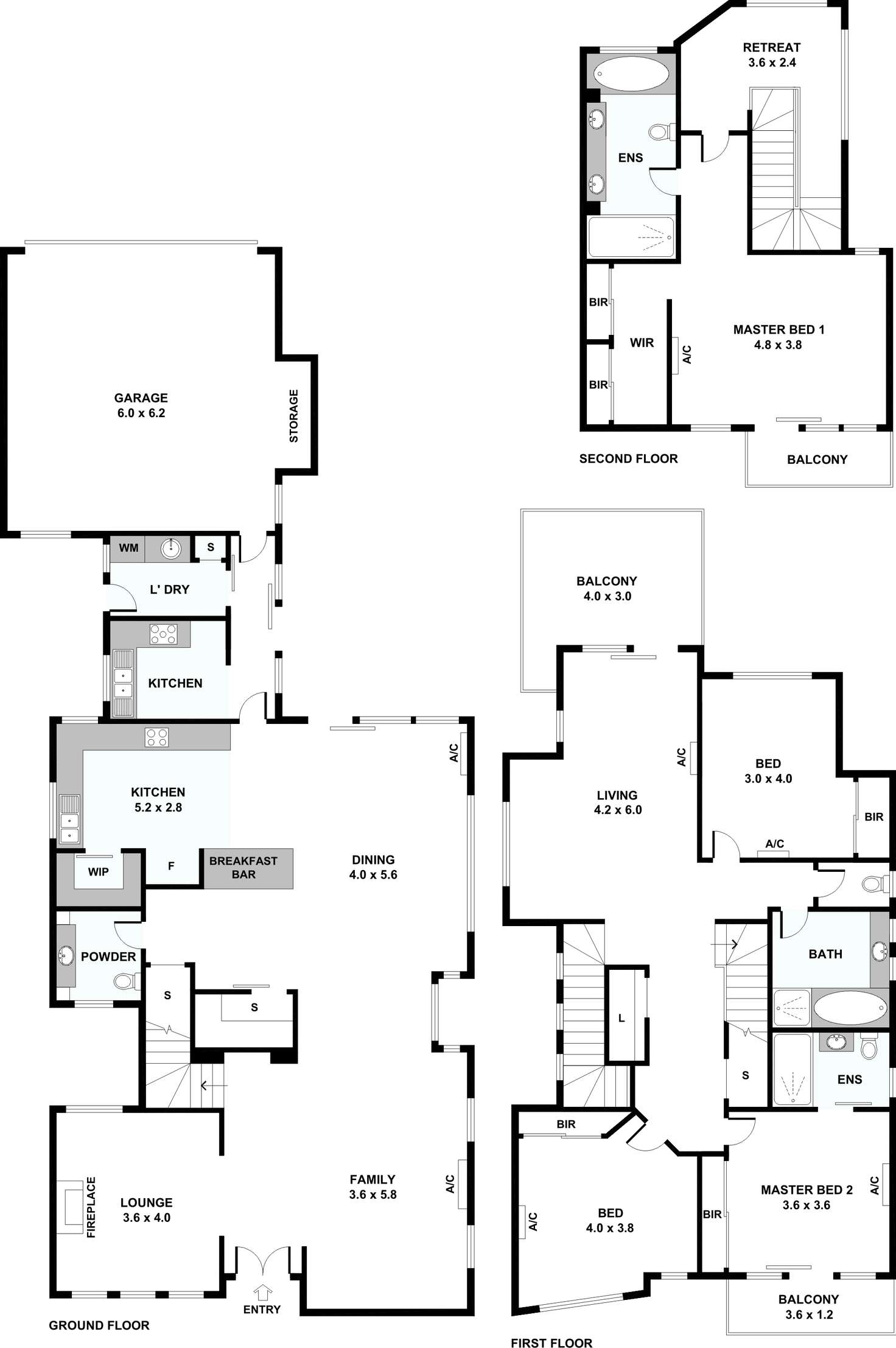 Floorplan of Homely house listing, 13 Sea Rush Street, Maribyrnong VIC 3032