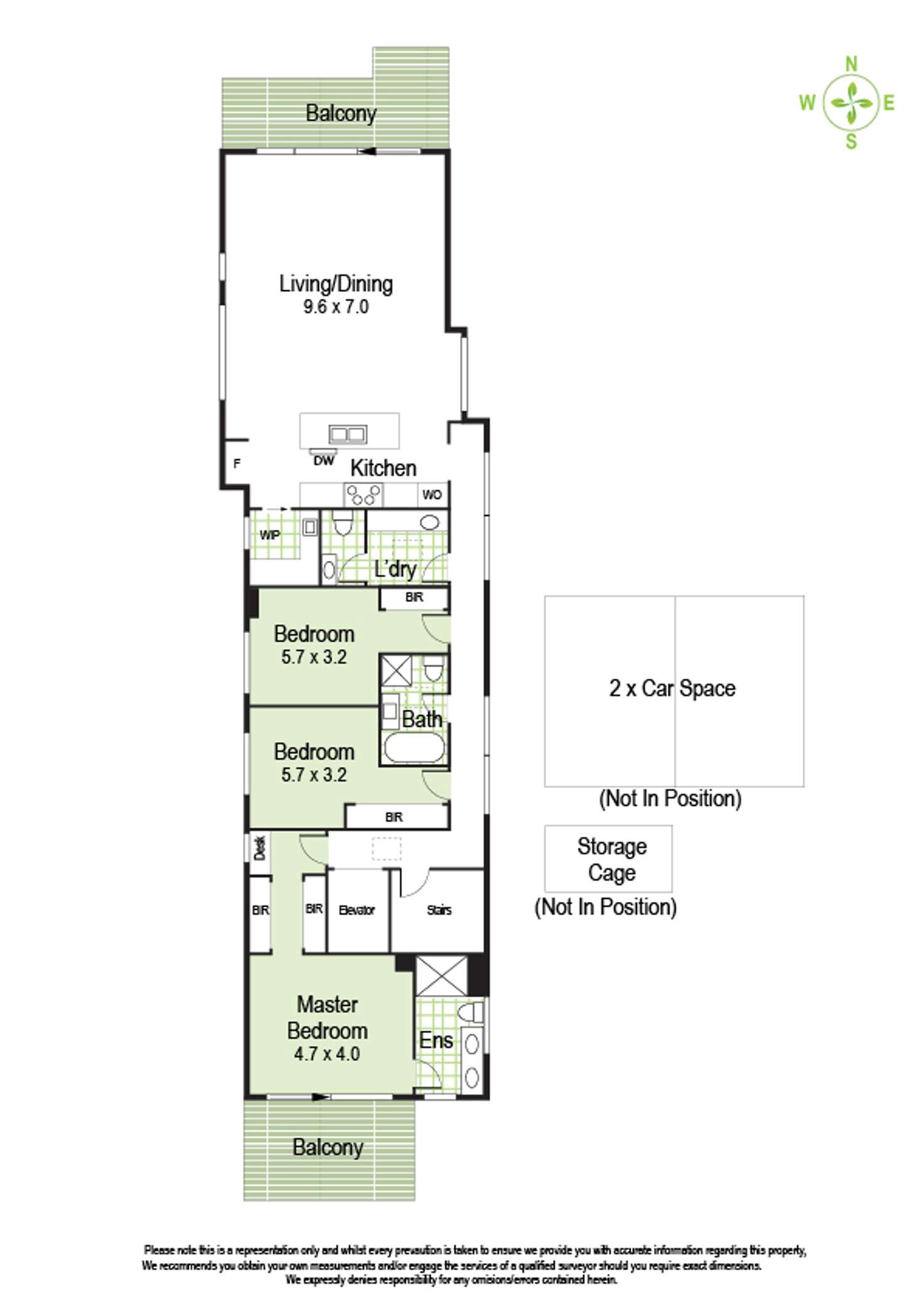 Floorplan of Homely apartment listing, 201/991 Glen Huntly Road, Caulfield VIC 3162