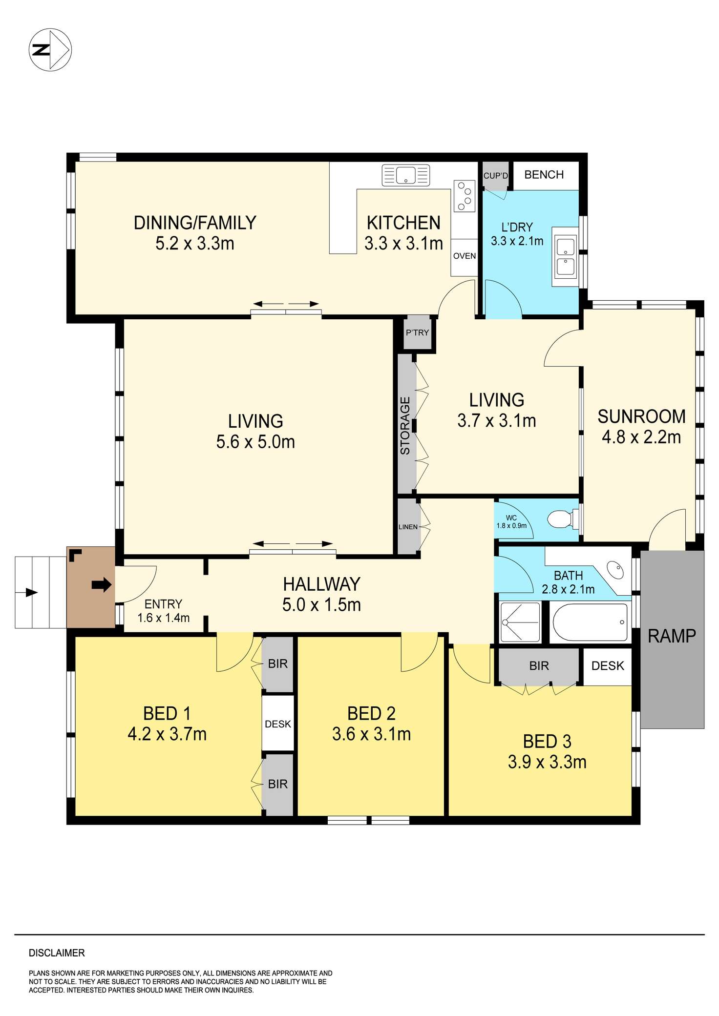 Floorplan of Homely house listing, 328 Landsborough Street, Ballarat North VIC 3350