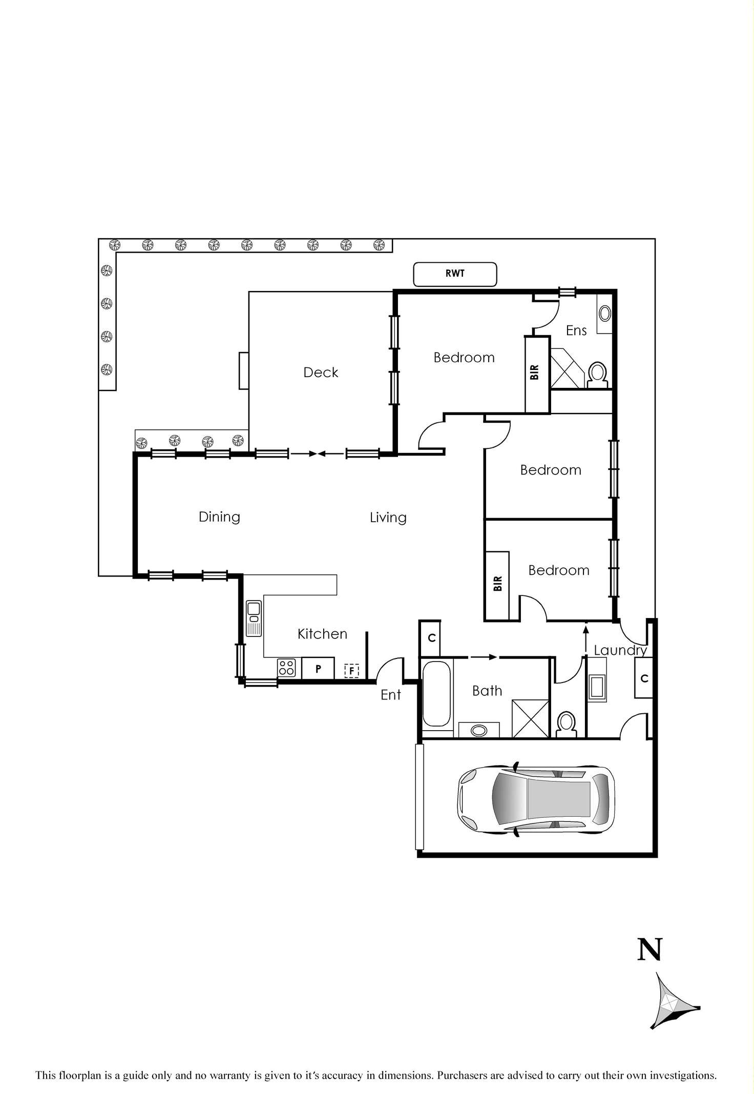 Floorplan of Homely unit listing, 2/17 Randall Avenue, Edithvale VIC 3196