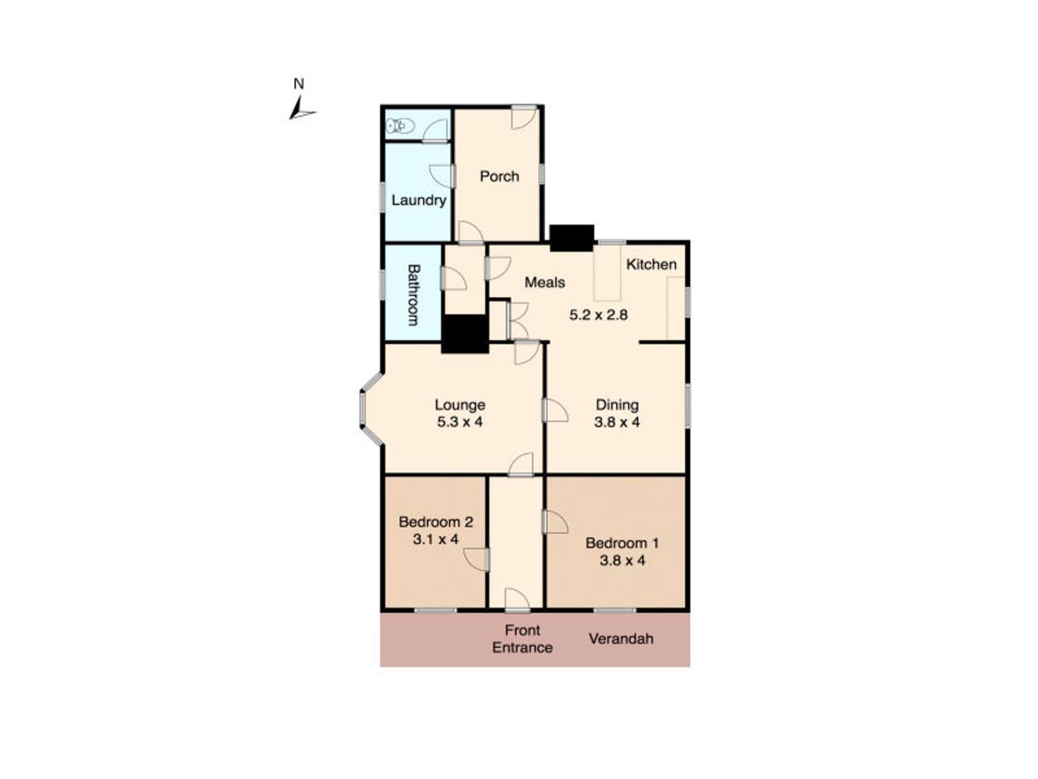 Floorplan of Homely house listing, 803 Geelong Road, Canadian VIC 3350