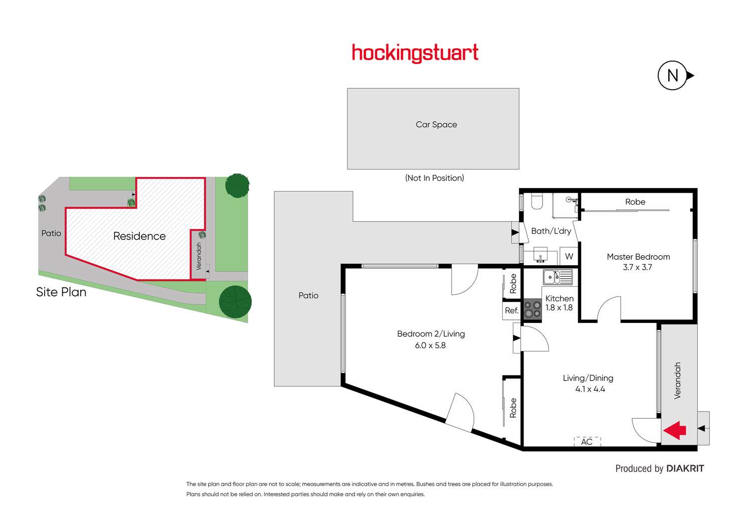 Floorplan of Homely unit listing, Unit 1/25 Cranbourne Road, Frankston VIC 3199