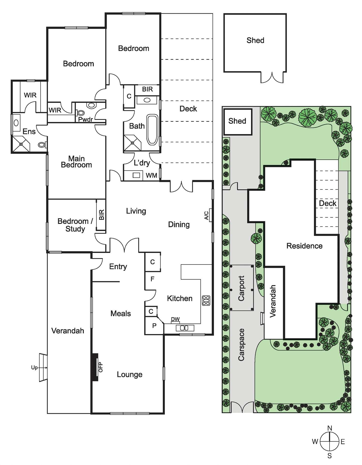 Floorplan of Homely house listing, 9 Rosina Street, Bentleigh VIC 3204