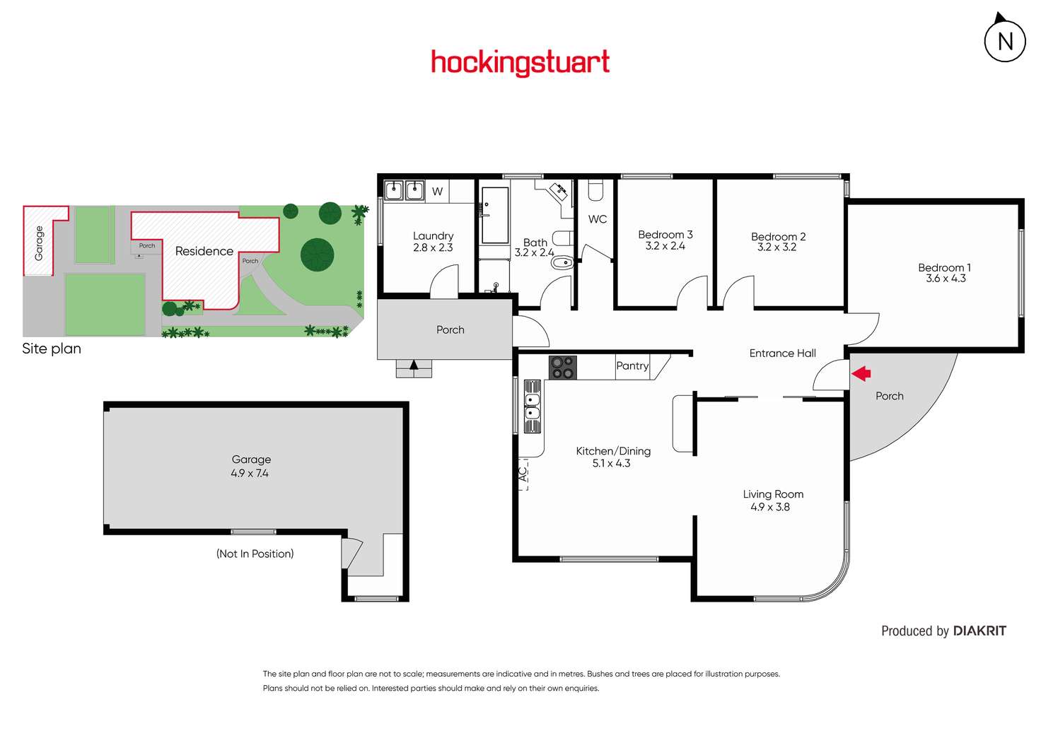 Floorplan of Homely house listing, 97 Spring Street, Reservoir VIC 3073